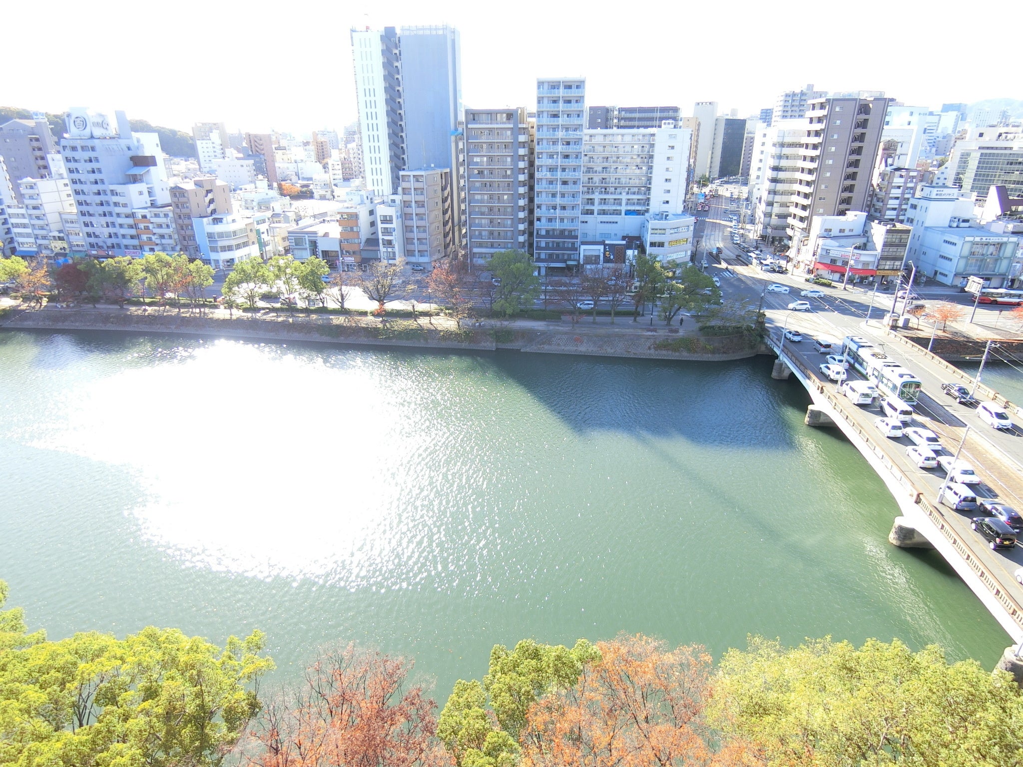 バルコニーからの眺め（12階）