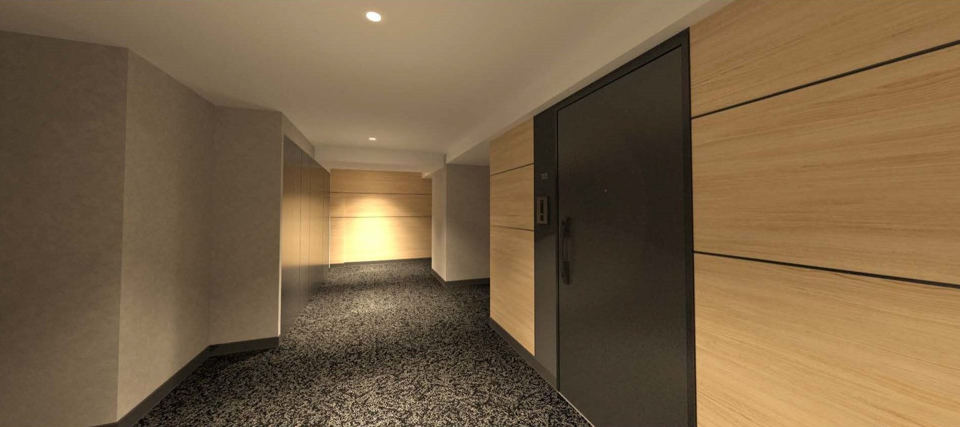 内廊下（イメージ）