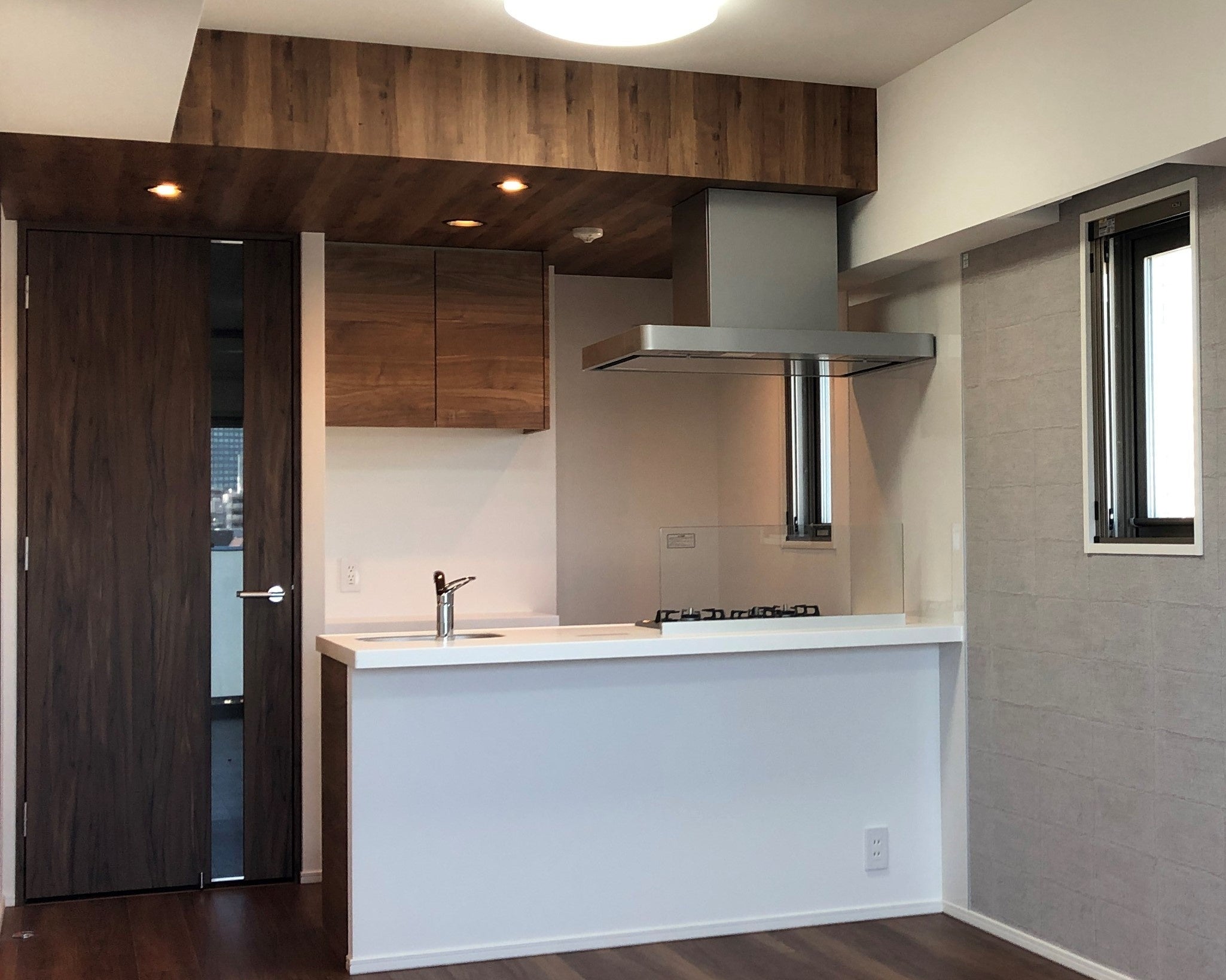 カウンター付き対面キッチン