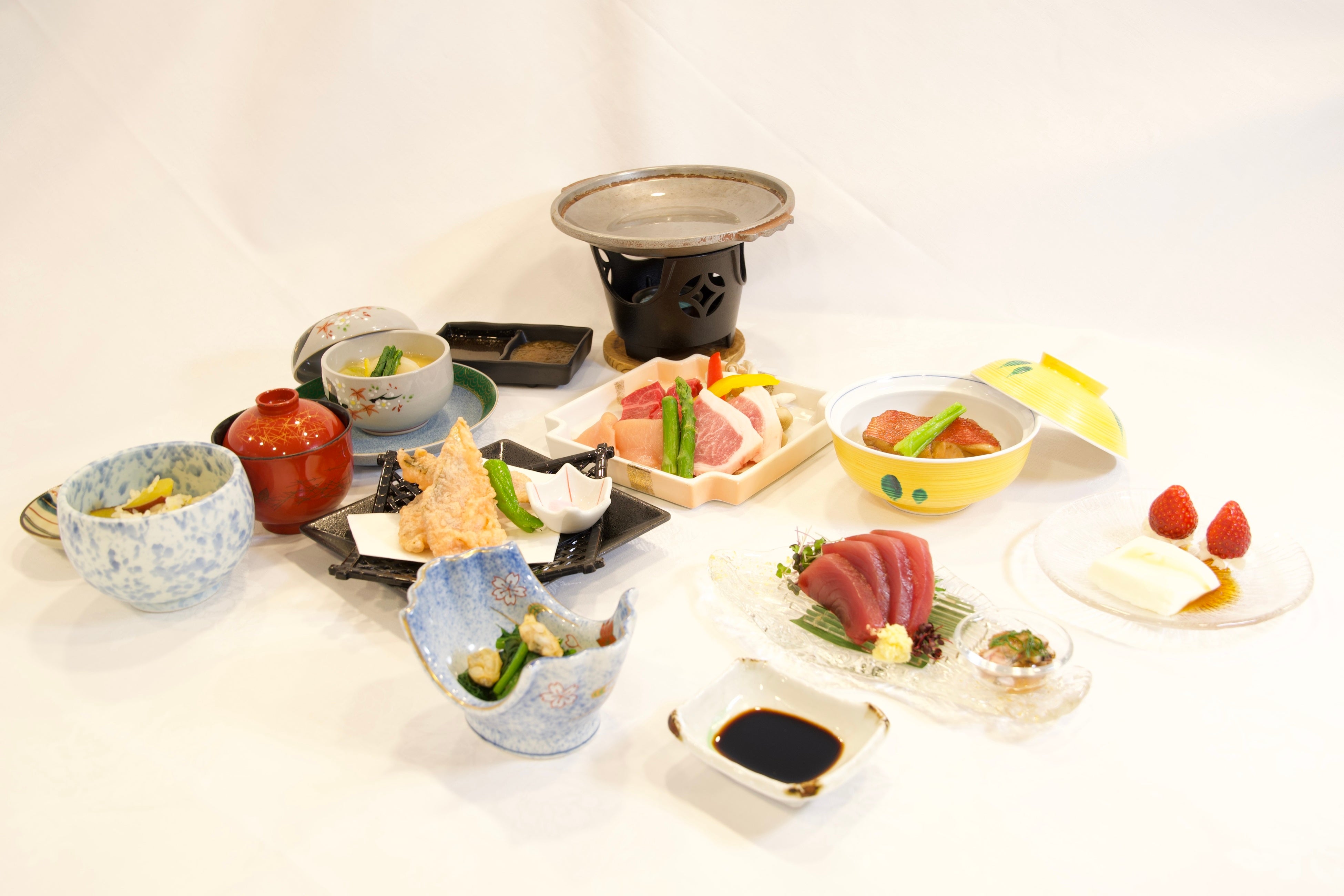 会席メニュー全体（イメージ）