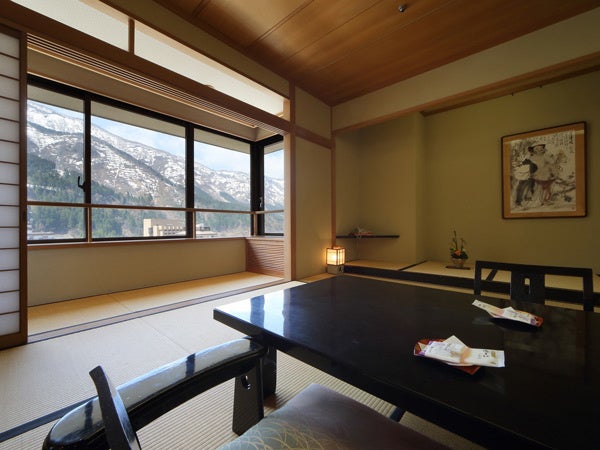 「黒部・宇奈月温泉 やまのは」客室（一例）