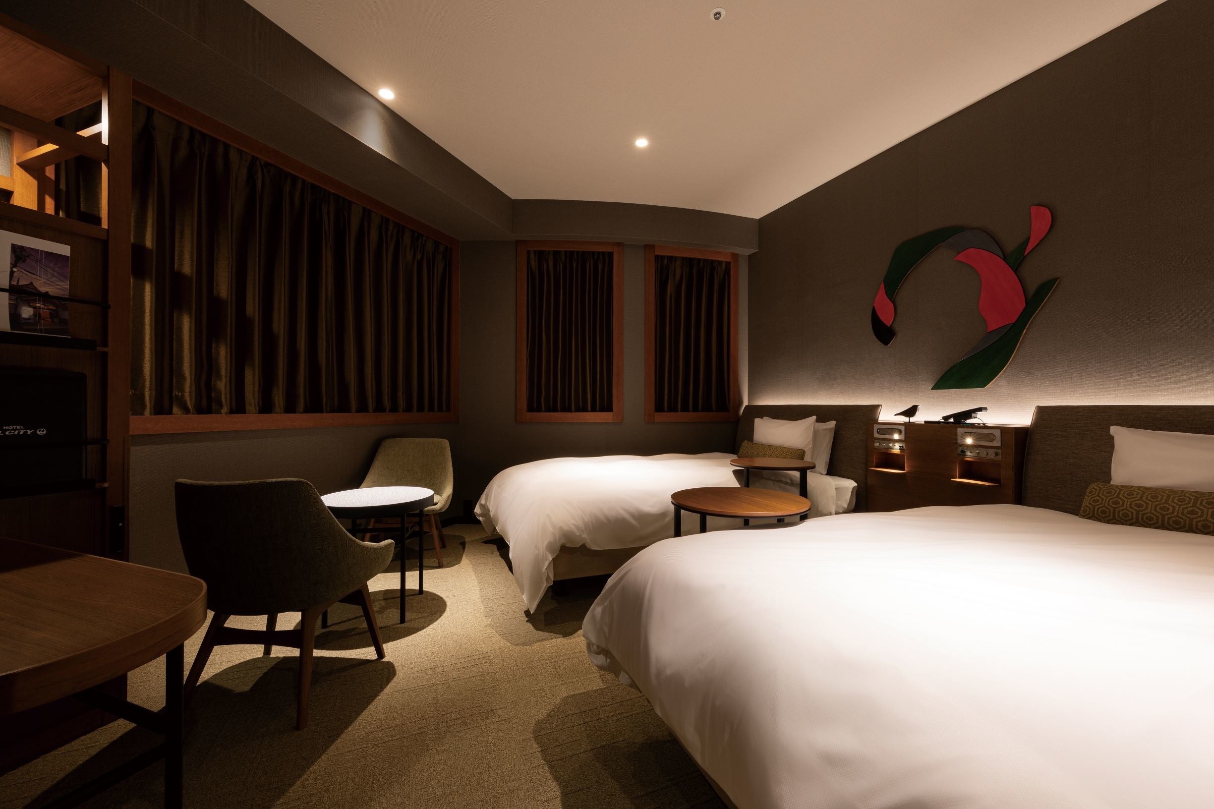 客室（デラックスツインルーム）