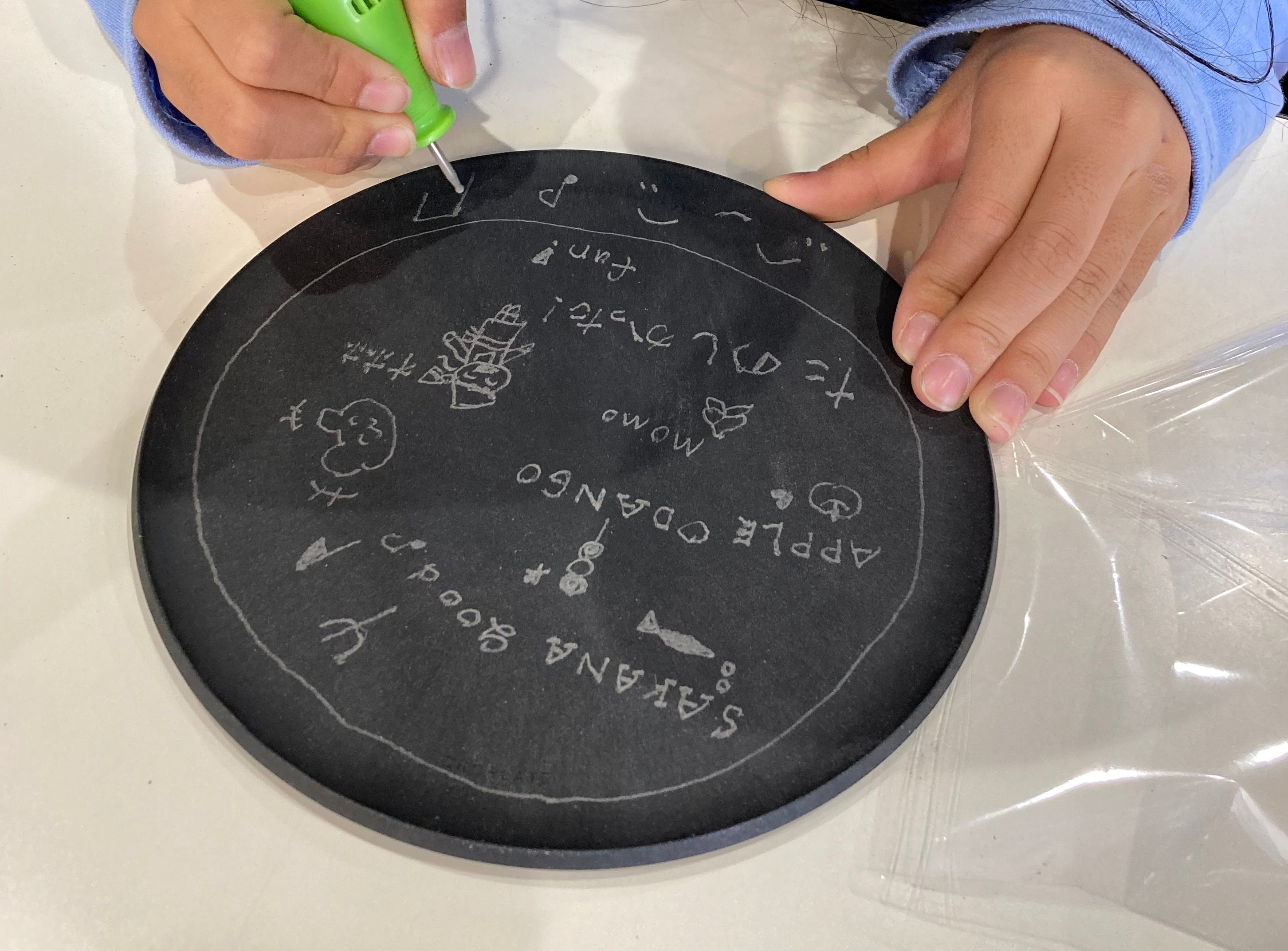 CHOPLATE® お絵かき体験　イメージ