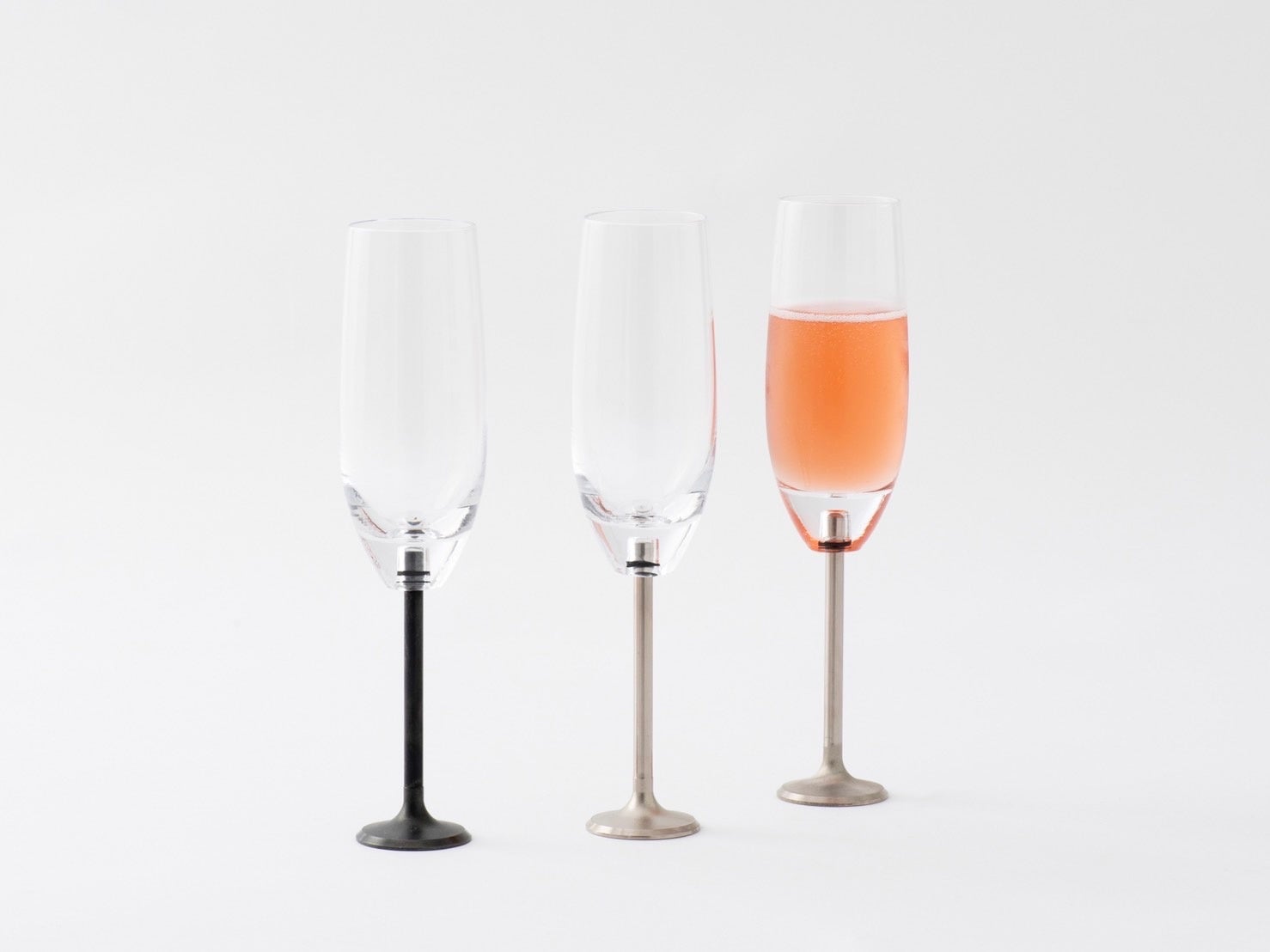 DOKURO エンジンバルブ シャンパングラス flauto