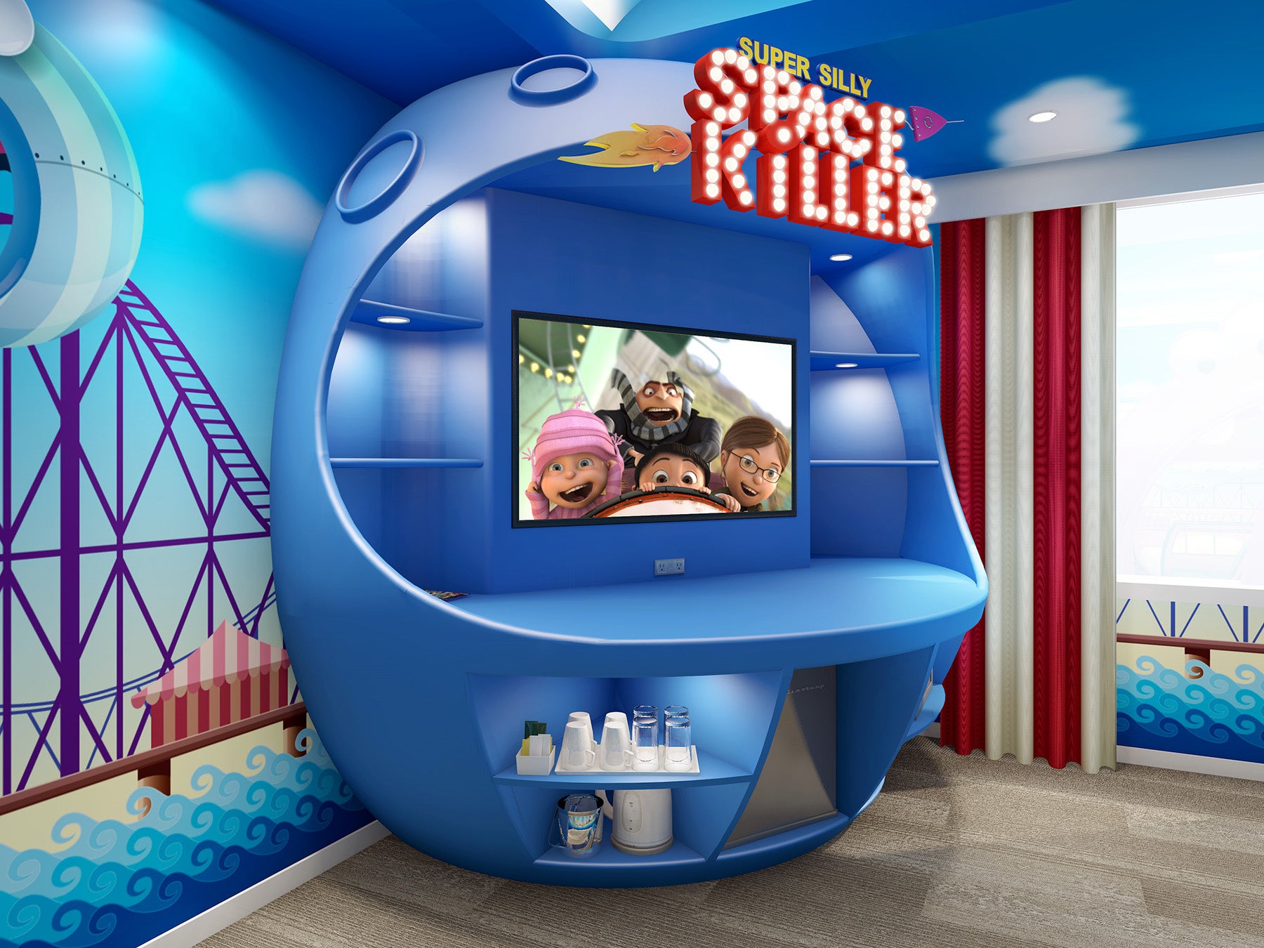 ホテル ユニバーサル ポート ユニバーサル スタジオ ジャパン オフィシャルホテル ホテル ユニバーサル ポート 待望の ミニオンルーム 第3弾 オリックス株式会社のプレスリリース