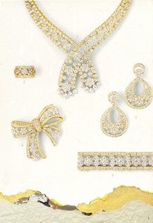 ヴァランシエンヌ コレクションを紹介する ヴァン クリーフ＆アーペルのカタログ、1989年  ヴァン クリーフ＆アーペル アーカイブス