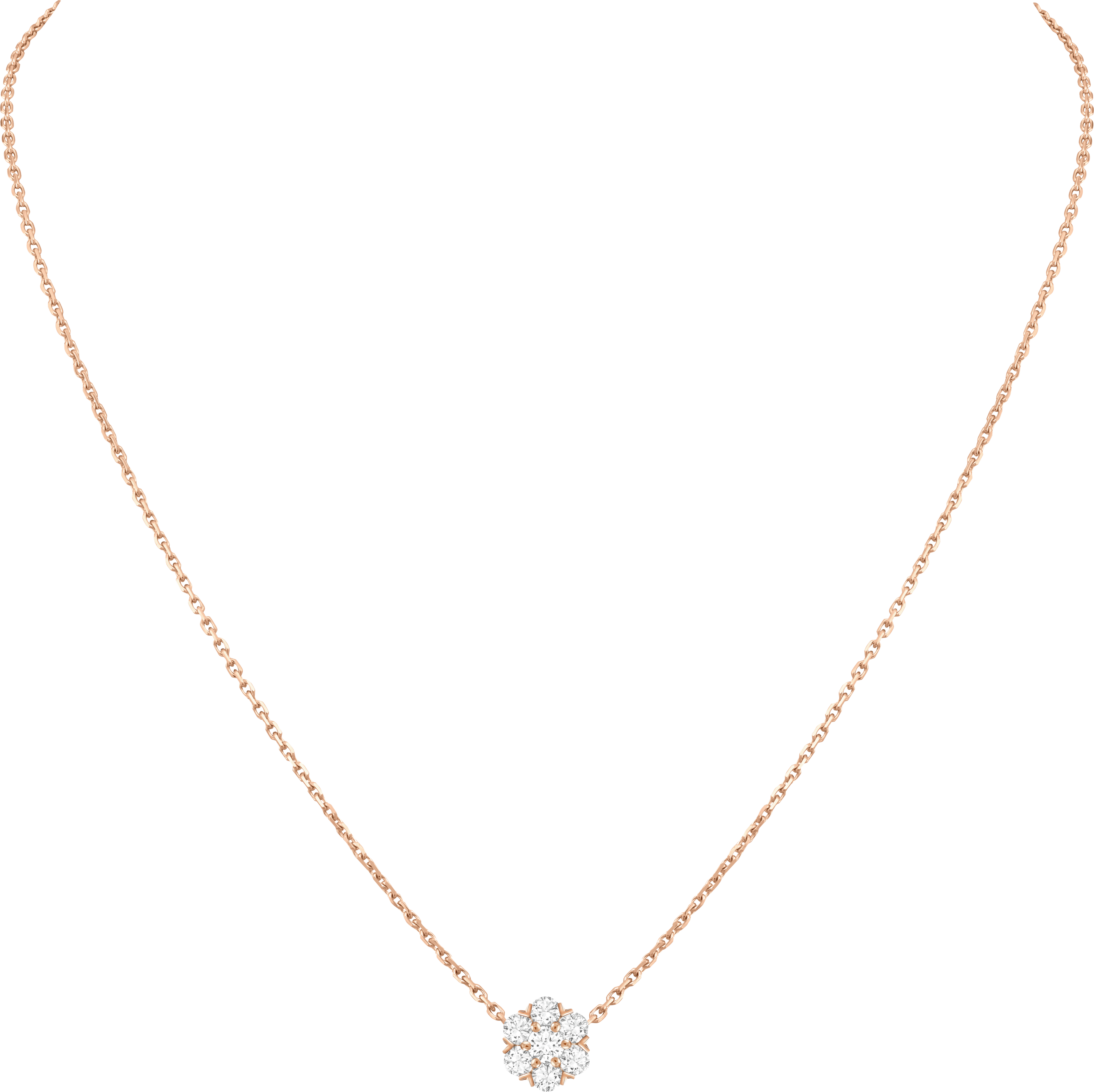 ヴァンクリーフ&アーペル　フルーレット　ペンダント ヴァンクリーフ＆アーペル Van Cleef & Arpels フルーレット ダイヤ