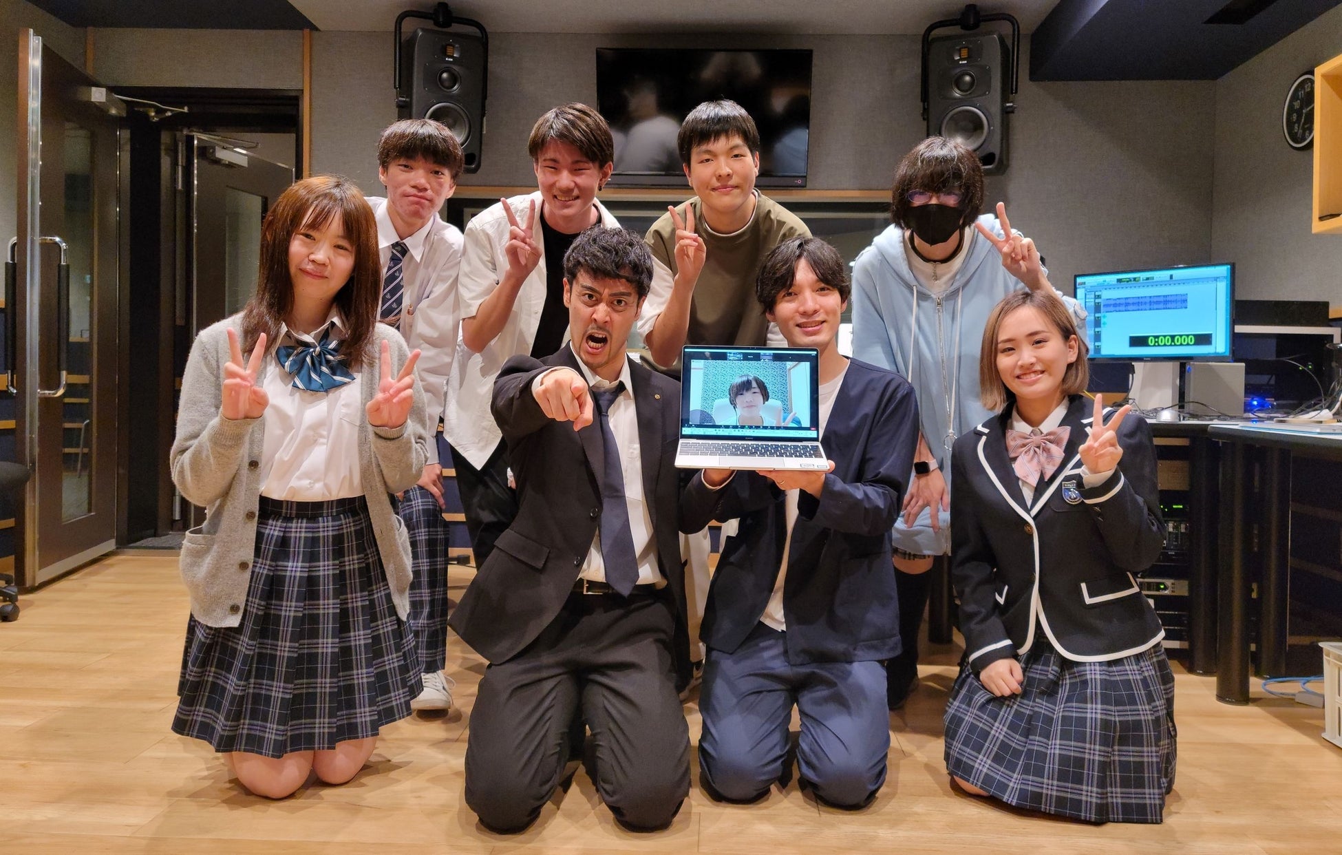 ラパルフェ と N高等学校・S高等学校 生徒代表5組7名