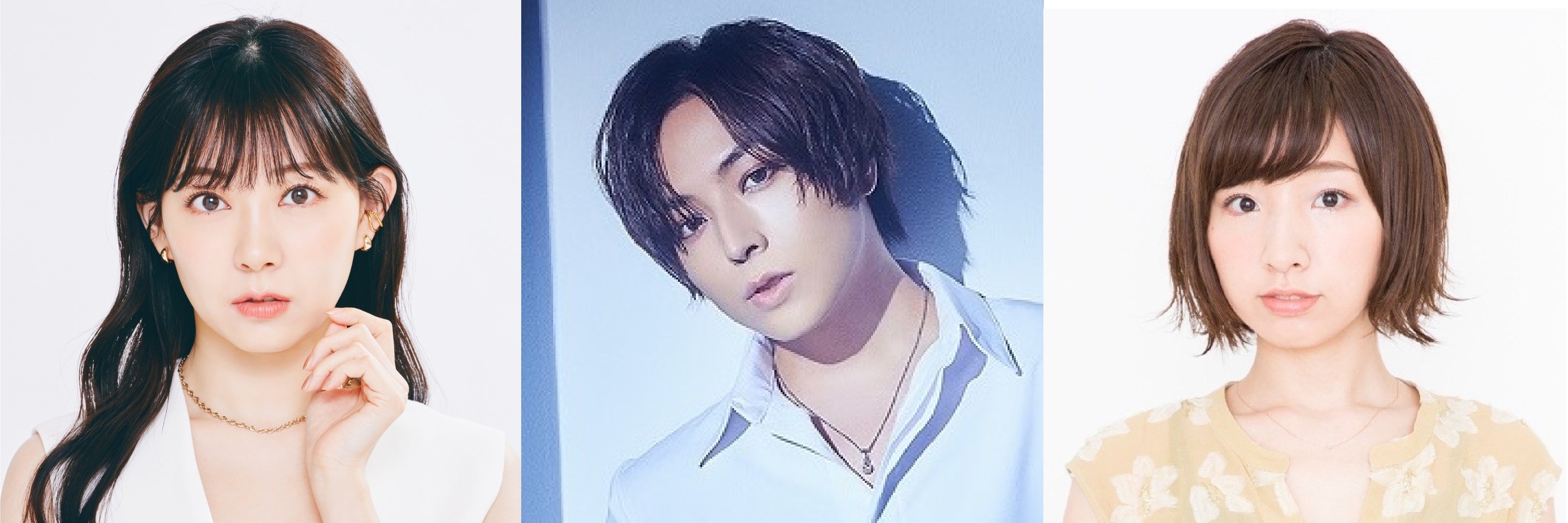 渡辺美優紀さん、蒼井翔太さん、洲崎綾さん