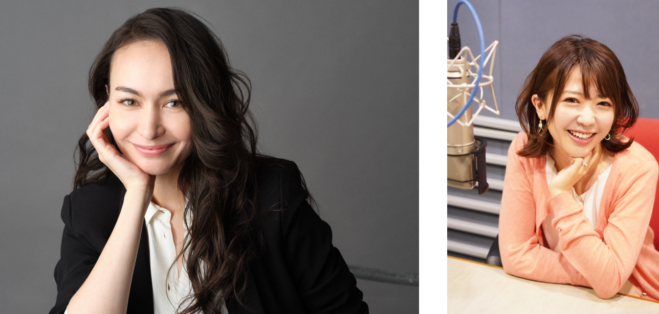 （左）Shaula　　（右）鬼頭由芽