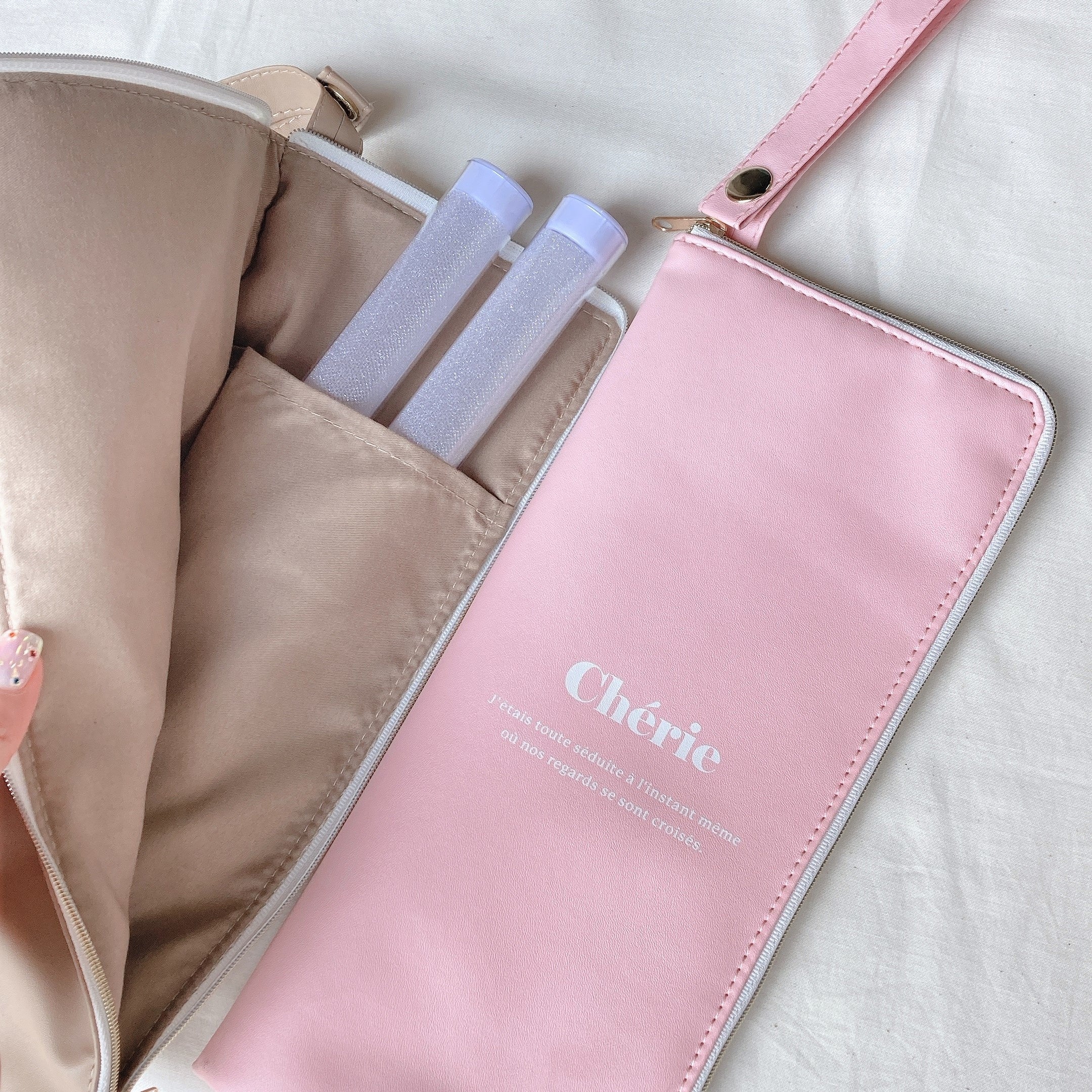 IVE】アイブ ポップアップ ペンライトバッグ ケース ポーチ 張り付く