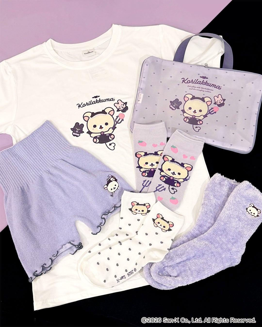 「コリラックマ」が“こあくま”姿に!サンキューマート限定アイテムがALL390円(税込429円)で11月下旬より登場