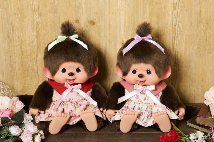 フラワーモンチッチちゃん やわらかLサイズ ぬいぐるみ 新登場! フラワーモンチッチちゃん やわらかLサイズ ぬいぐるみ 新登場!