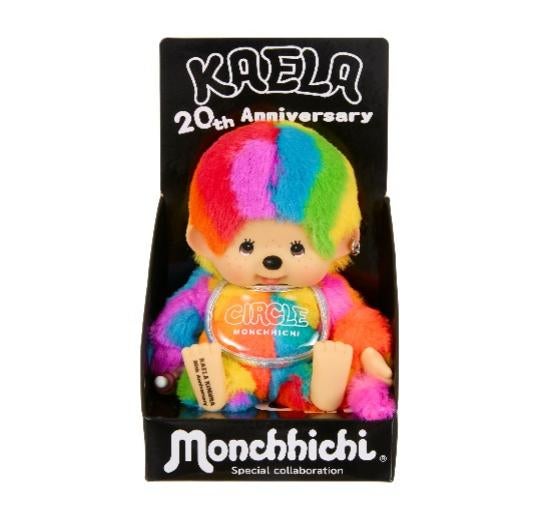 KAELA カラフルぬいぐるみ カエチッチ Monchhichi×KAELA KIMURA スペシャルコラボレーション・第1弾