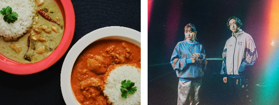 Ayase監修 白の閻魔さまカレー／ikura監修 天使のチキンカレー