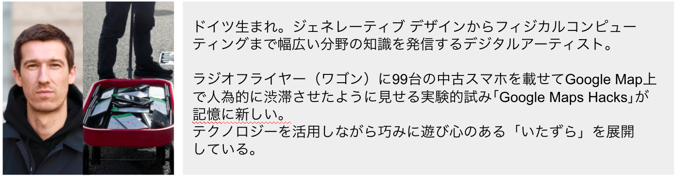 Simon Weckert［Berlin］