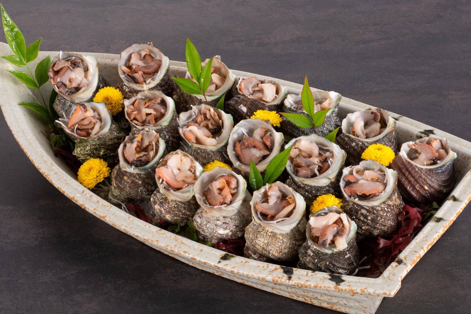 サザエのお造り