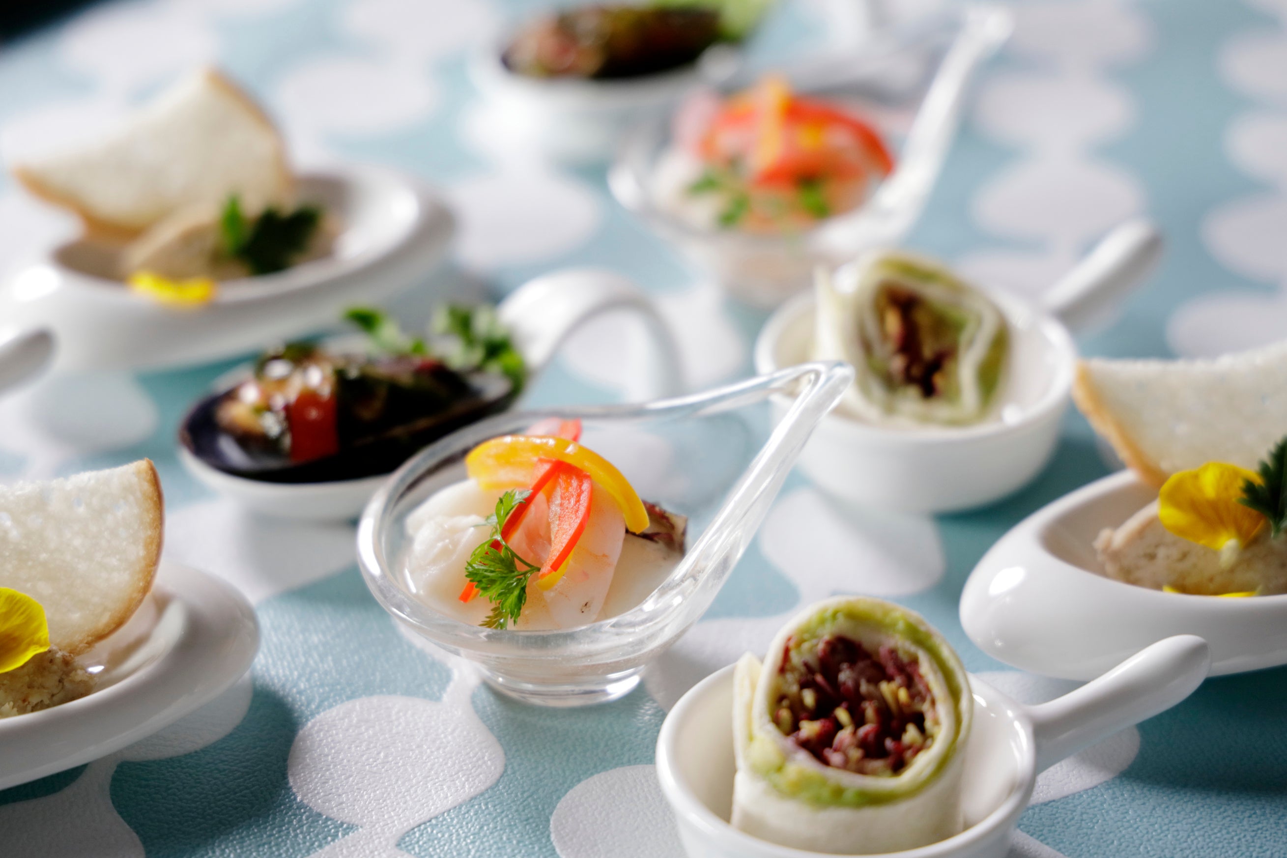 多彩な前菜メニュー