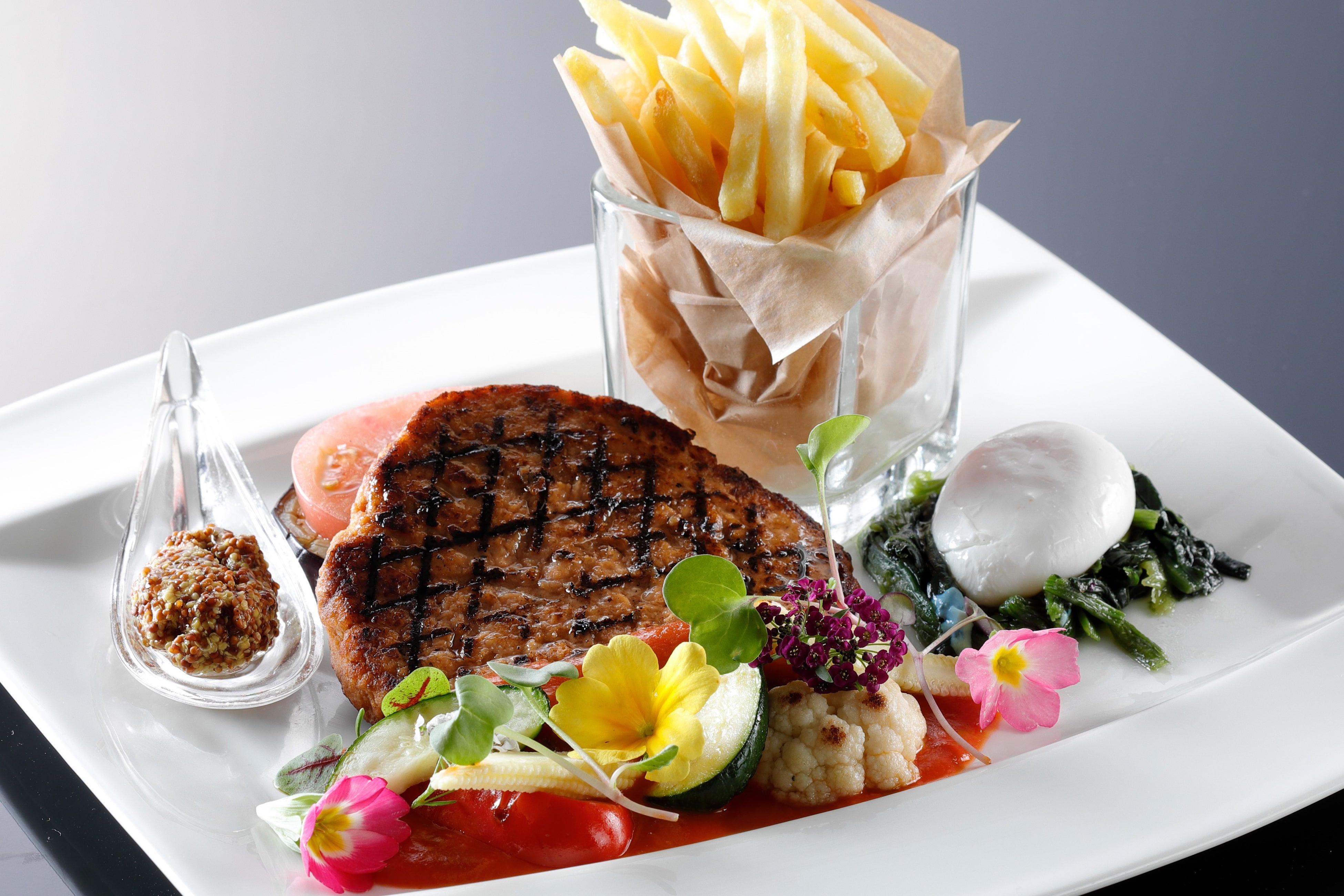 大豆ミートハンバーグ