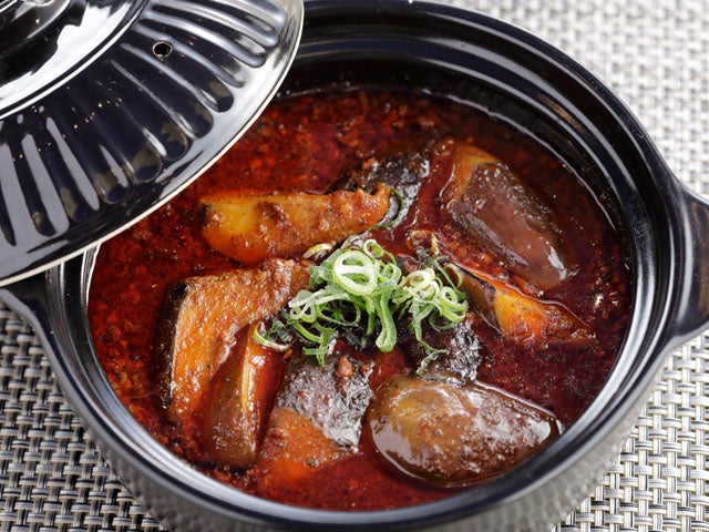 ピリ辛麻婆茄子