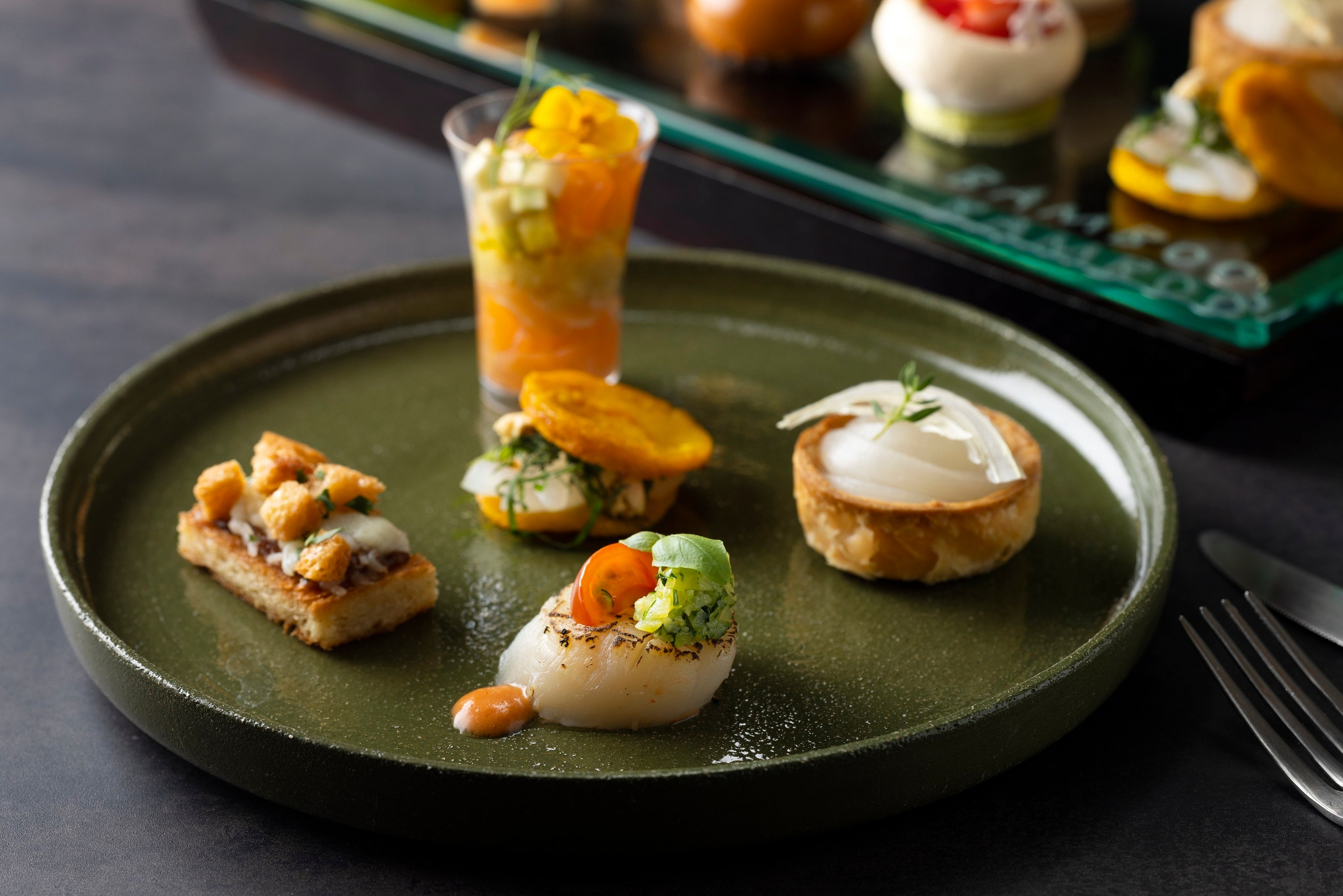 大阪の食材を楽しめる5種のセイボリー