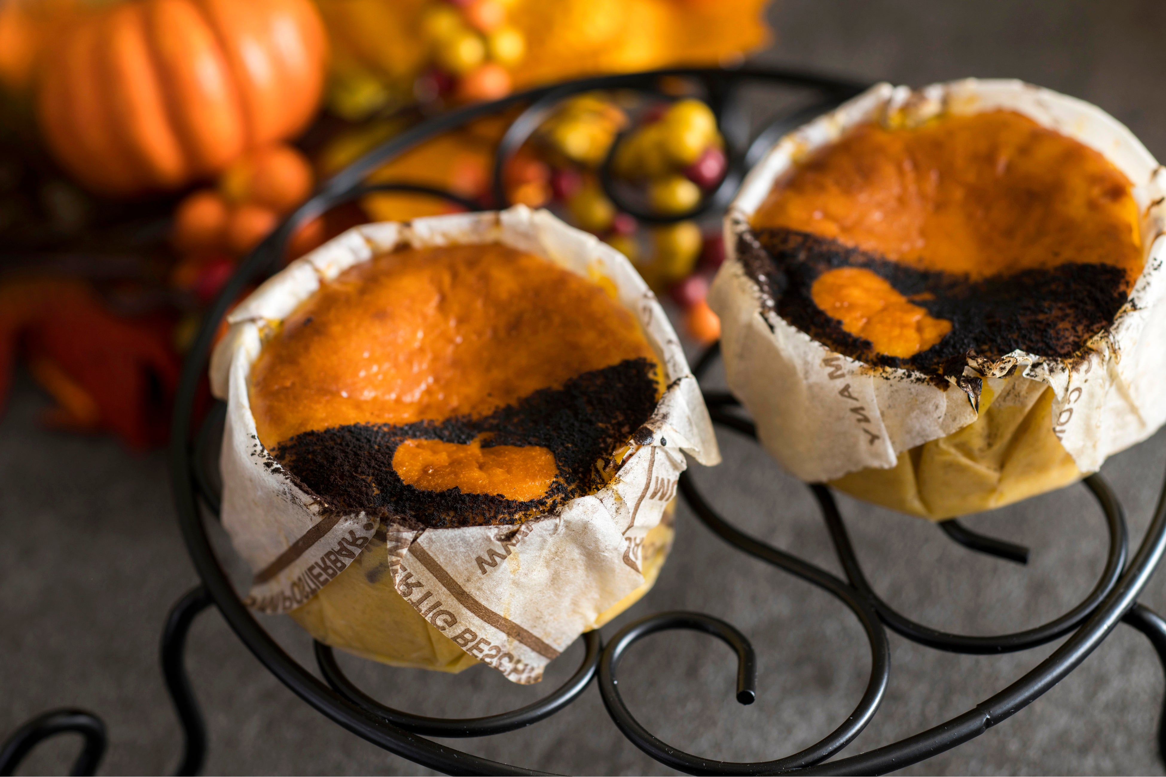 かぼちゃのバスクチーズケーキ