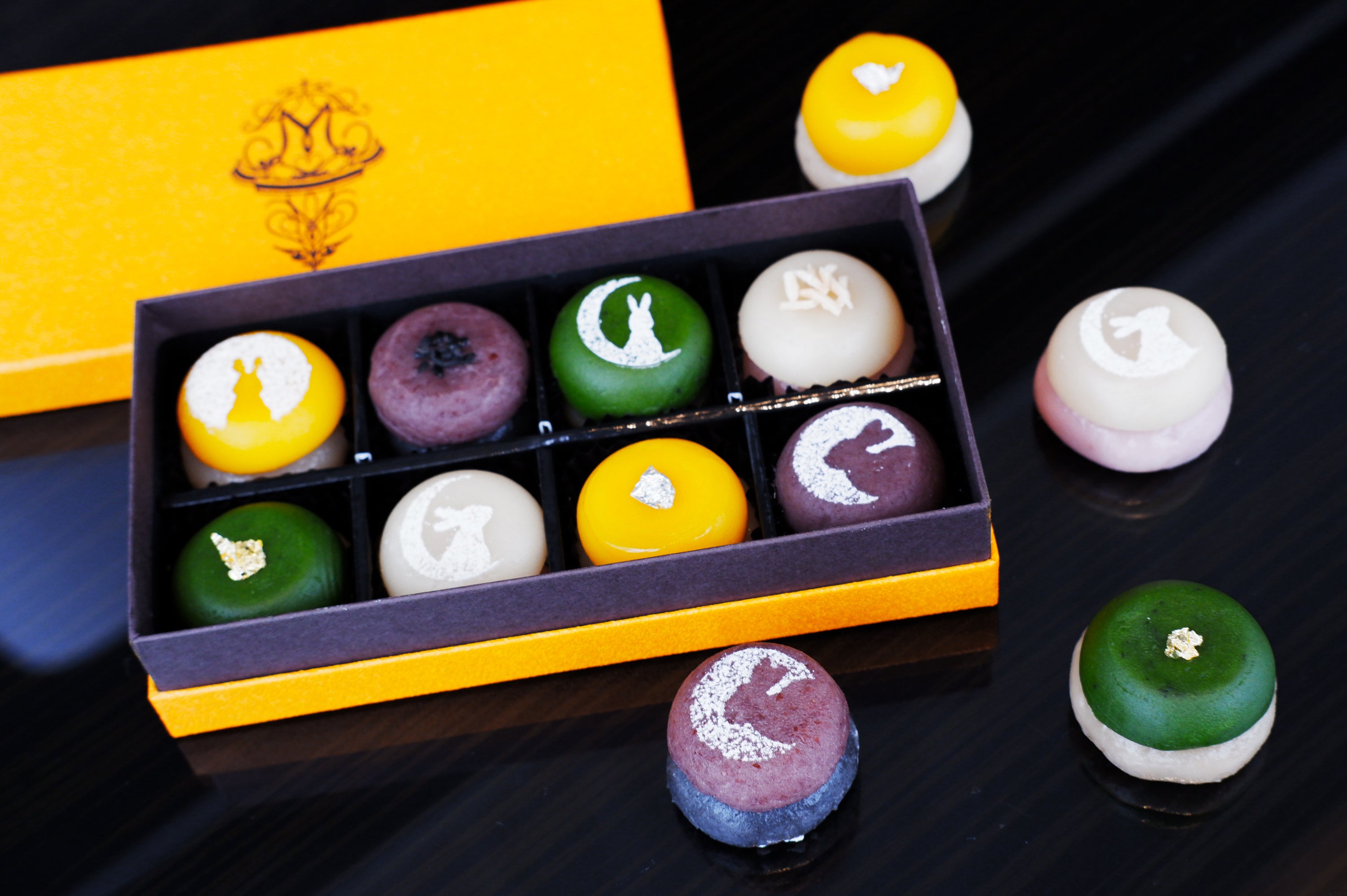 2層の絶妙なハーモニーが楽しめるスイーツ団子