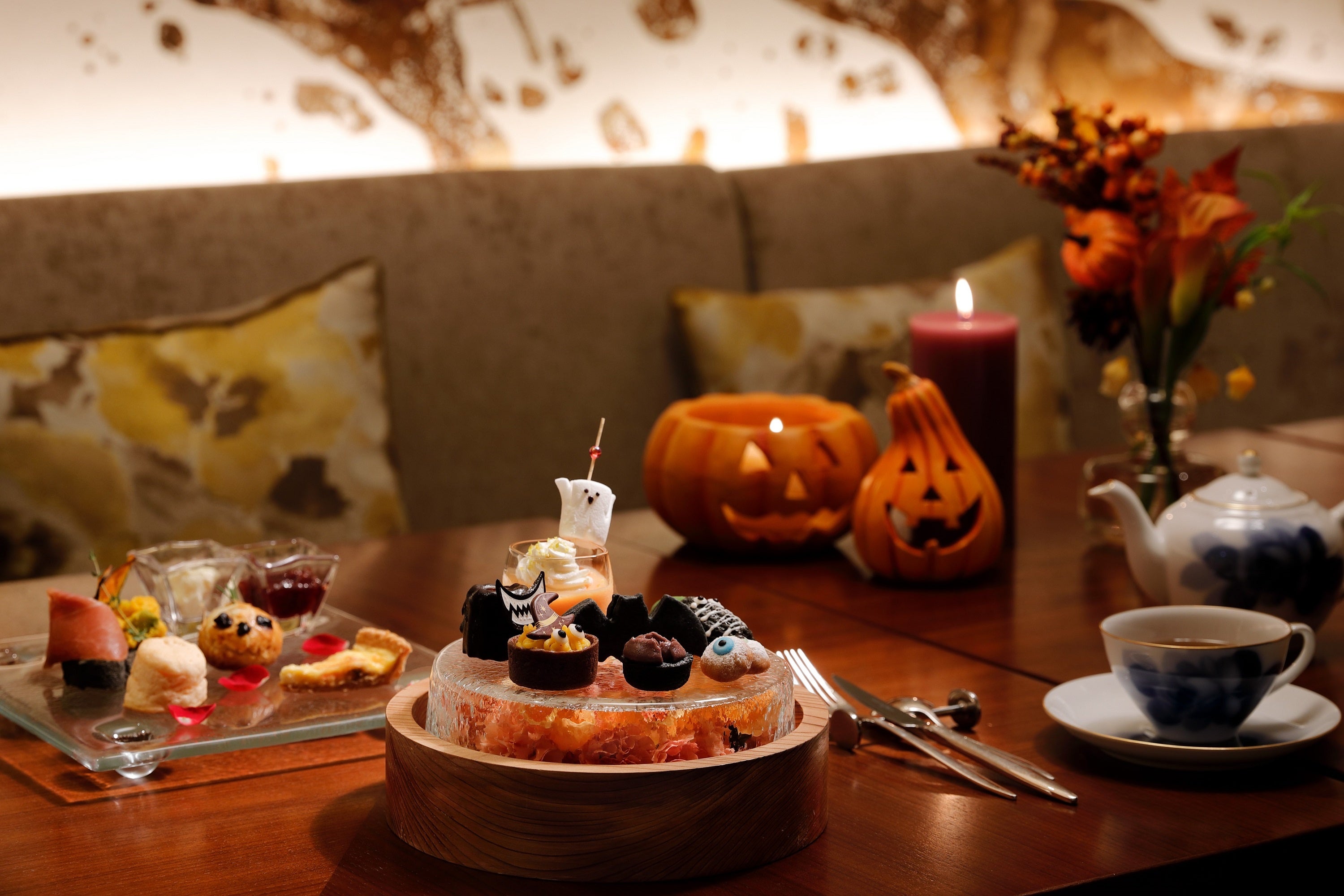 ハロウィーンアフタヌーンティー　イメージ