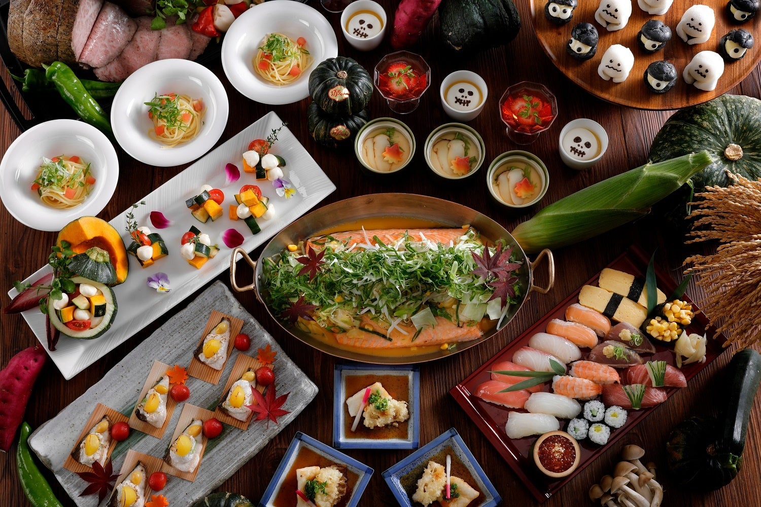 ディナーブッフェ　イメージ