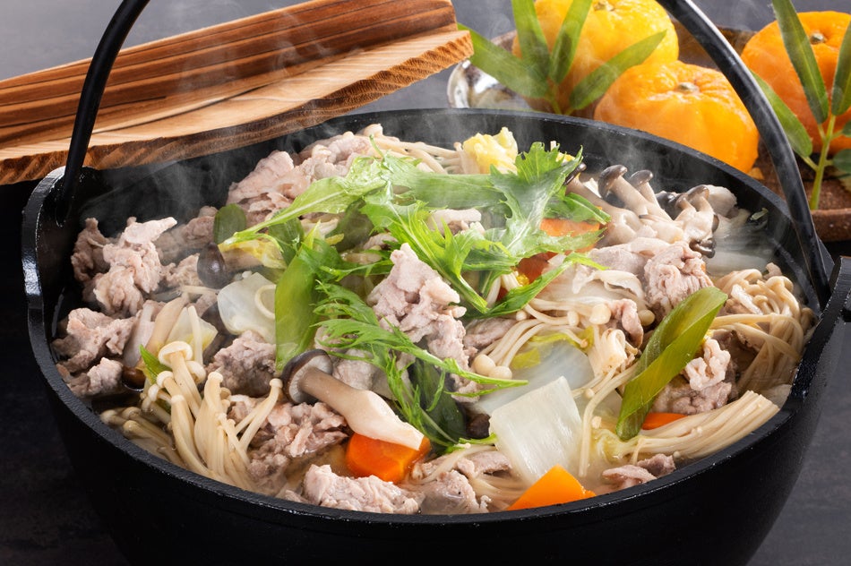 豚肉の柚子塩鍋