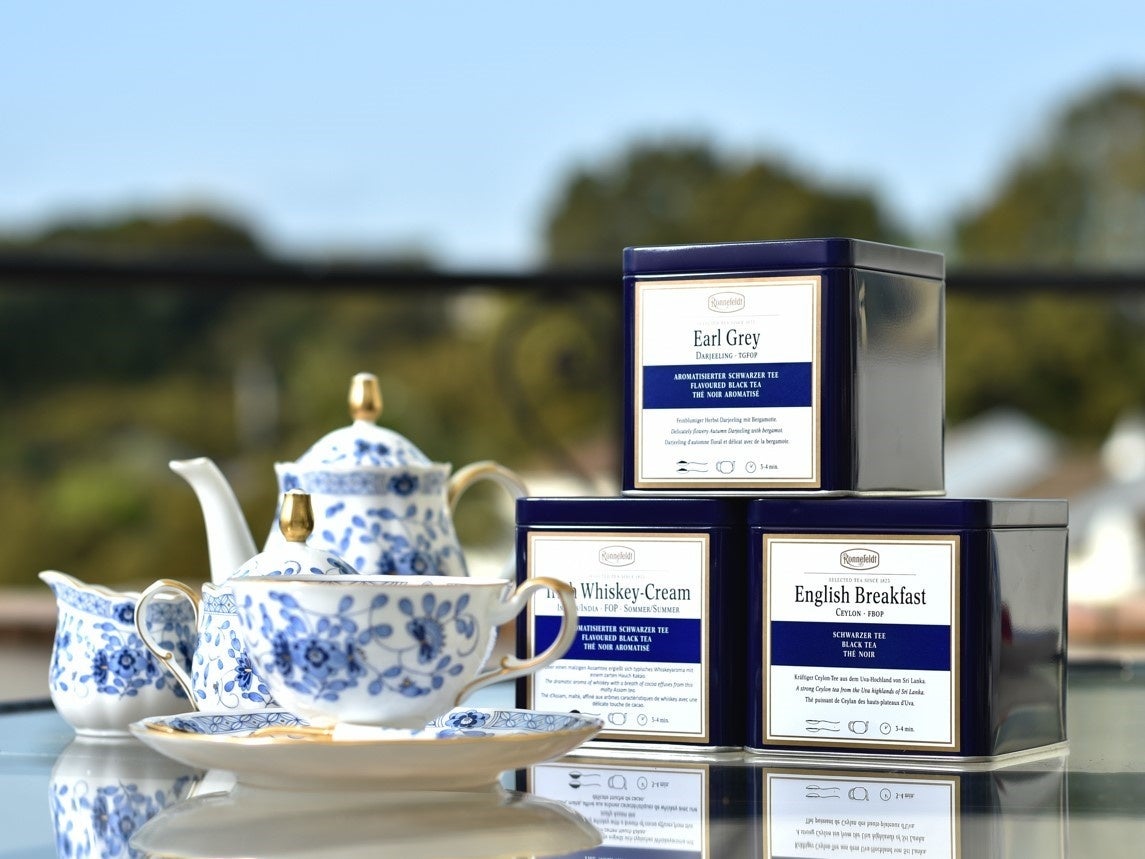 12種類の茶葉から選べるロンネフェルトの紅茶