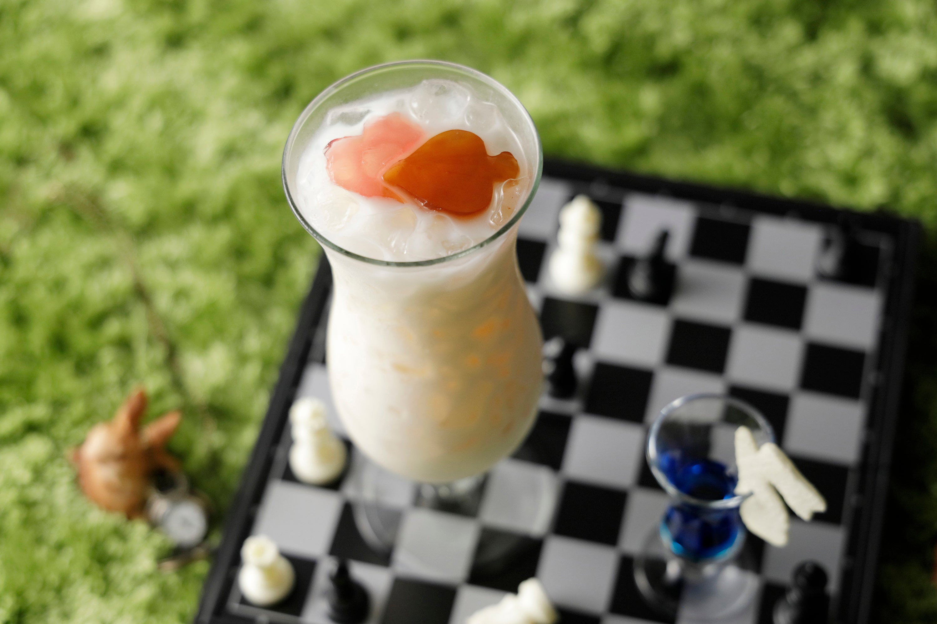 バブルが弾けるとトランプ柄が登場