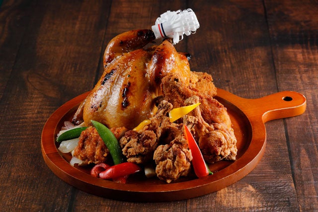 チキンフリットの盛り合わせ