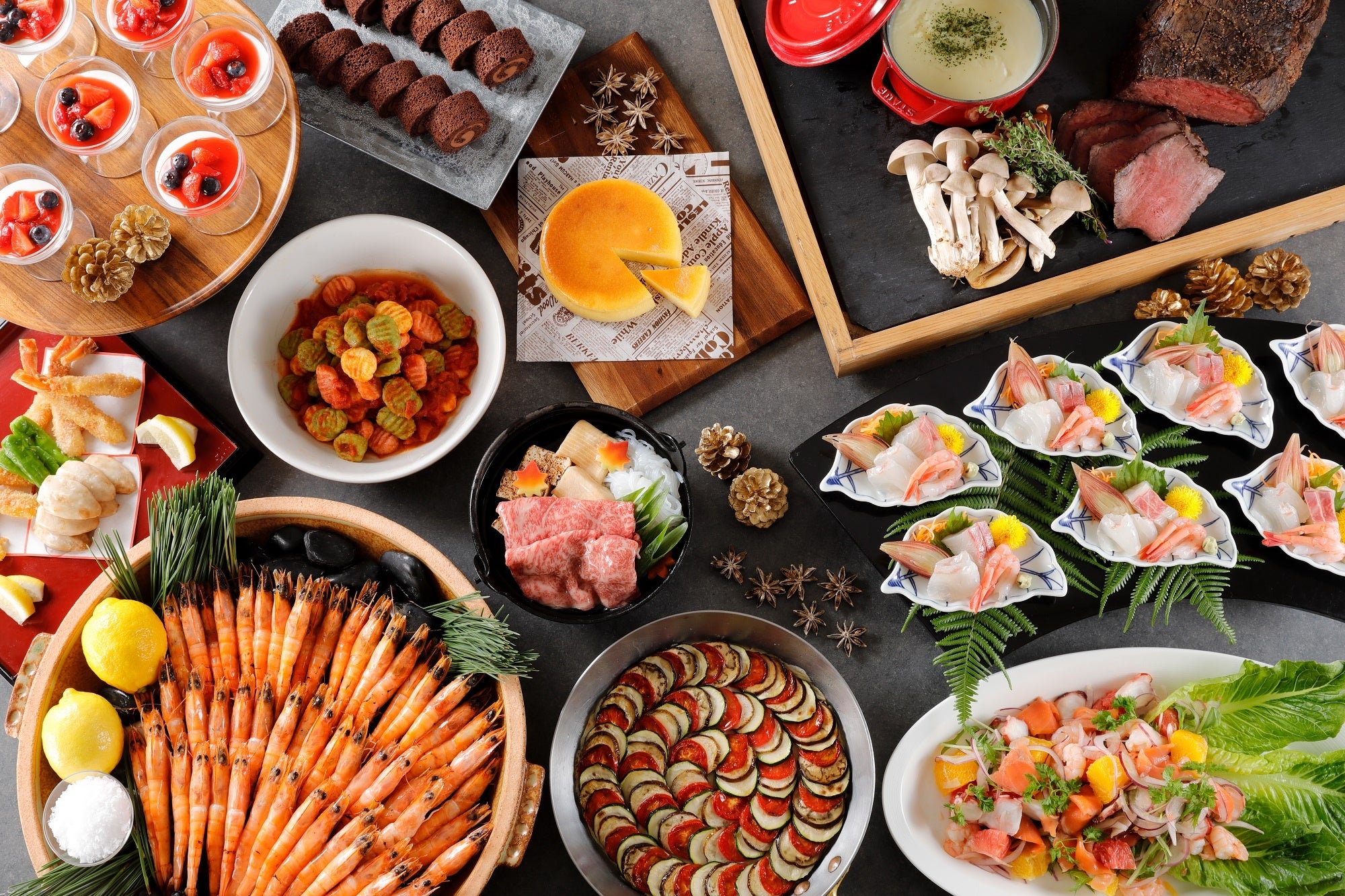 ３周年記念ブッフェ　ディナーイメージ