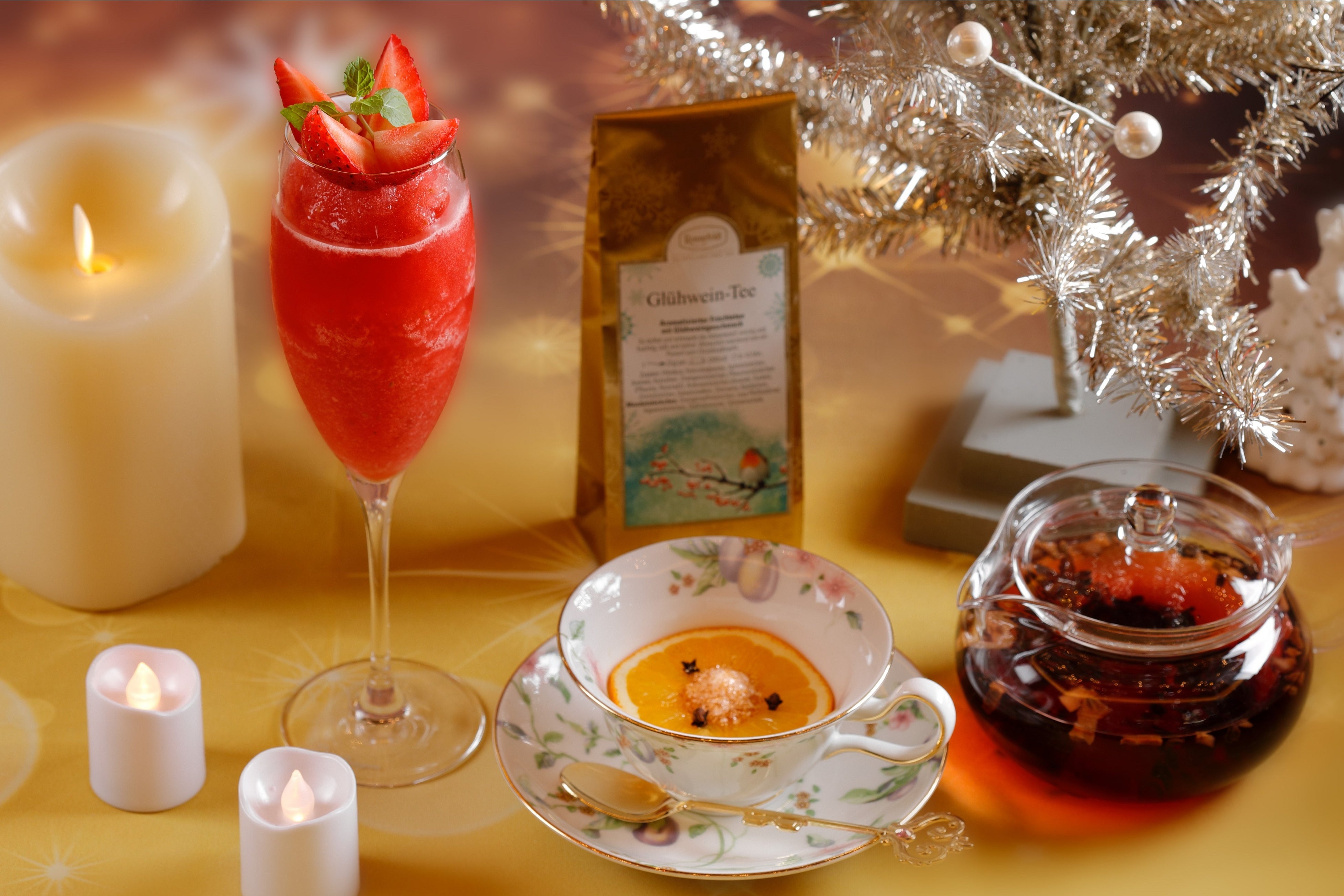 クリスマスカクテル＆ グリューワインティー