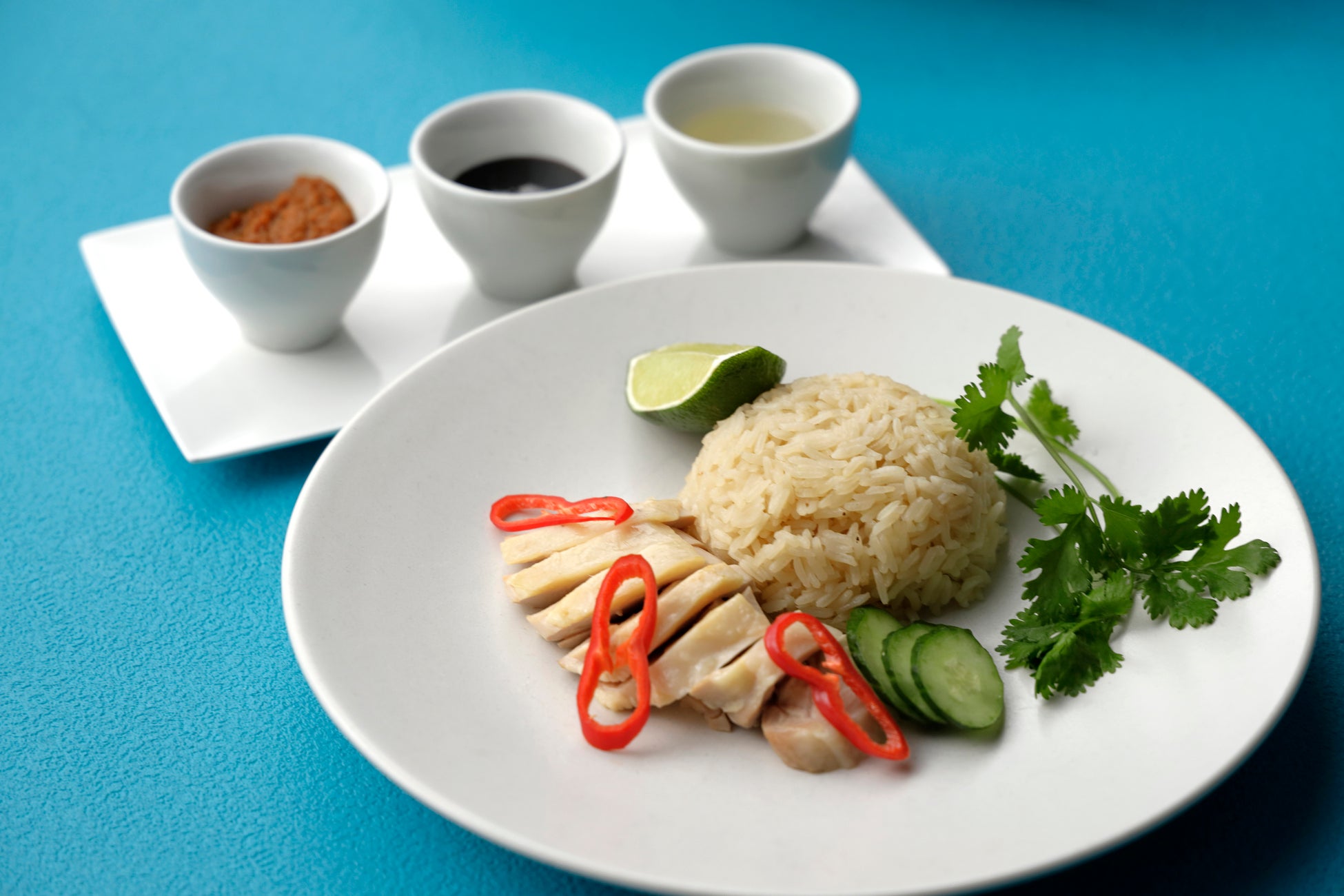 海南チキンライス(シンガポールチキンライス)