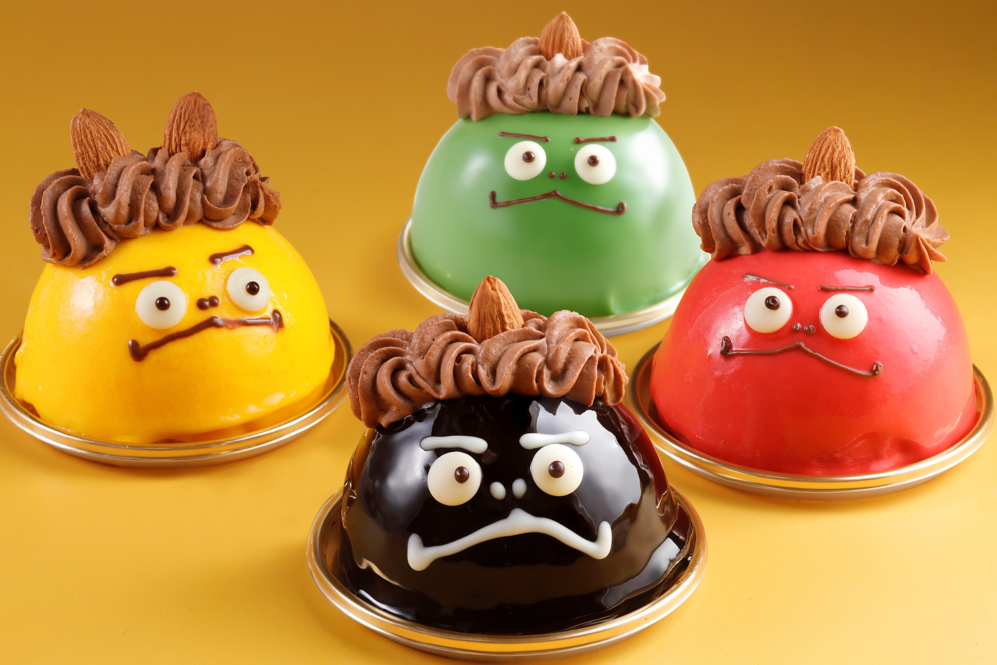 カフェ＆グルメショップ カフェベル　節分スイーツ「鬼ケーキ」