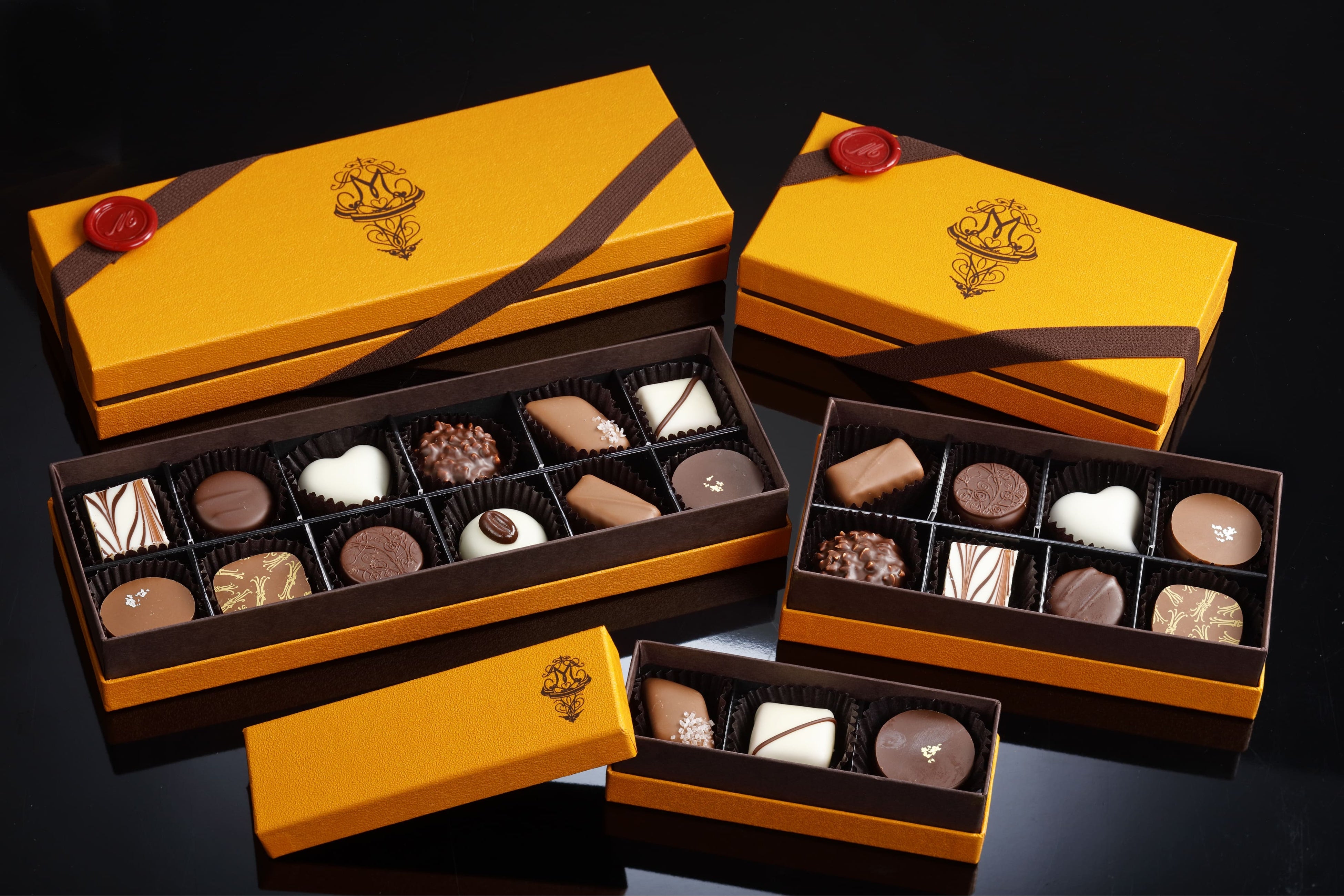 M-boutiqueオリジナルギフトボックスでプレゼントにも！