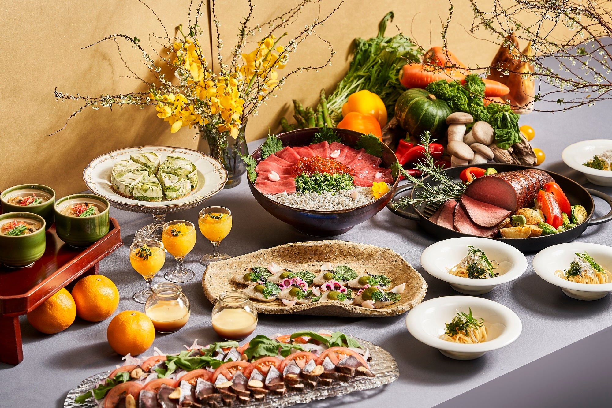 4月ランチブッフェ