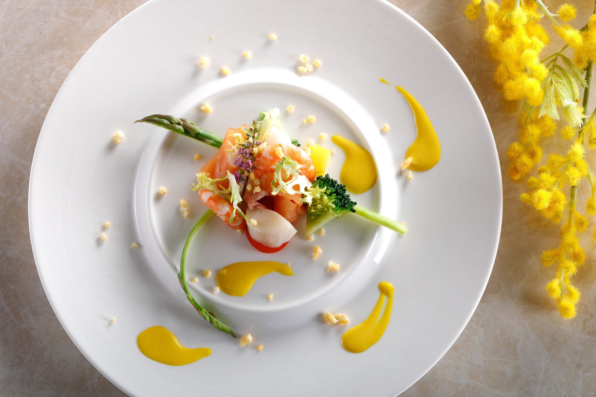 レストラン&ラウンジ・バー eu(ゆう)「ミモザランチ」