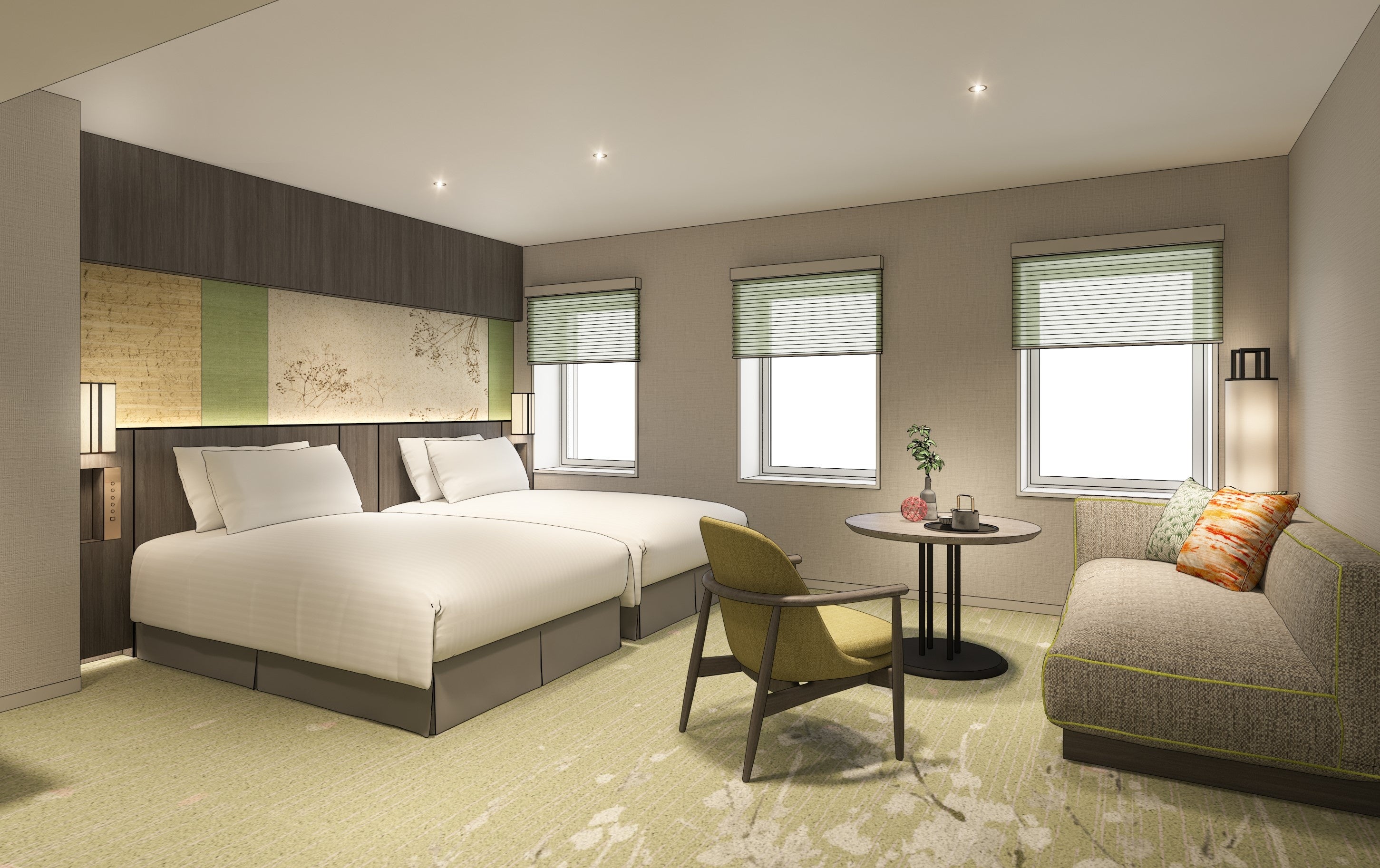 デラックスルーム イメージパース