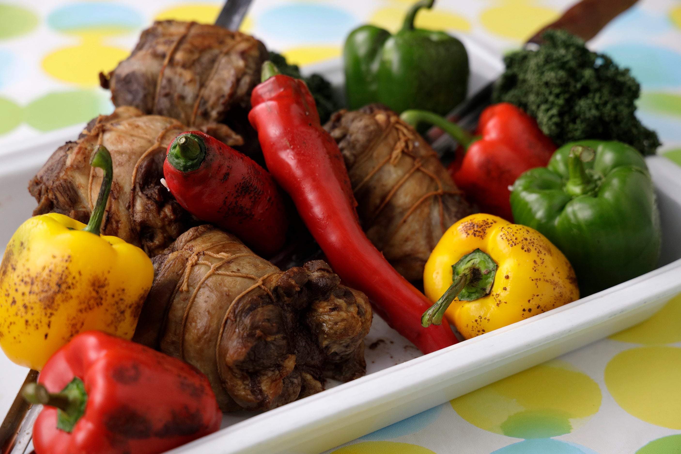 シェフお薦めのシュラスコ スパイシーソース