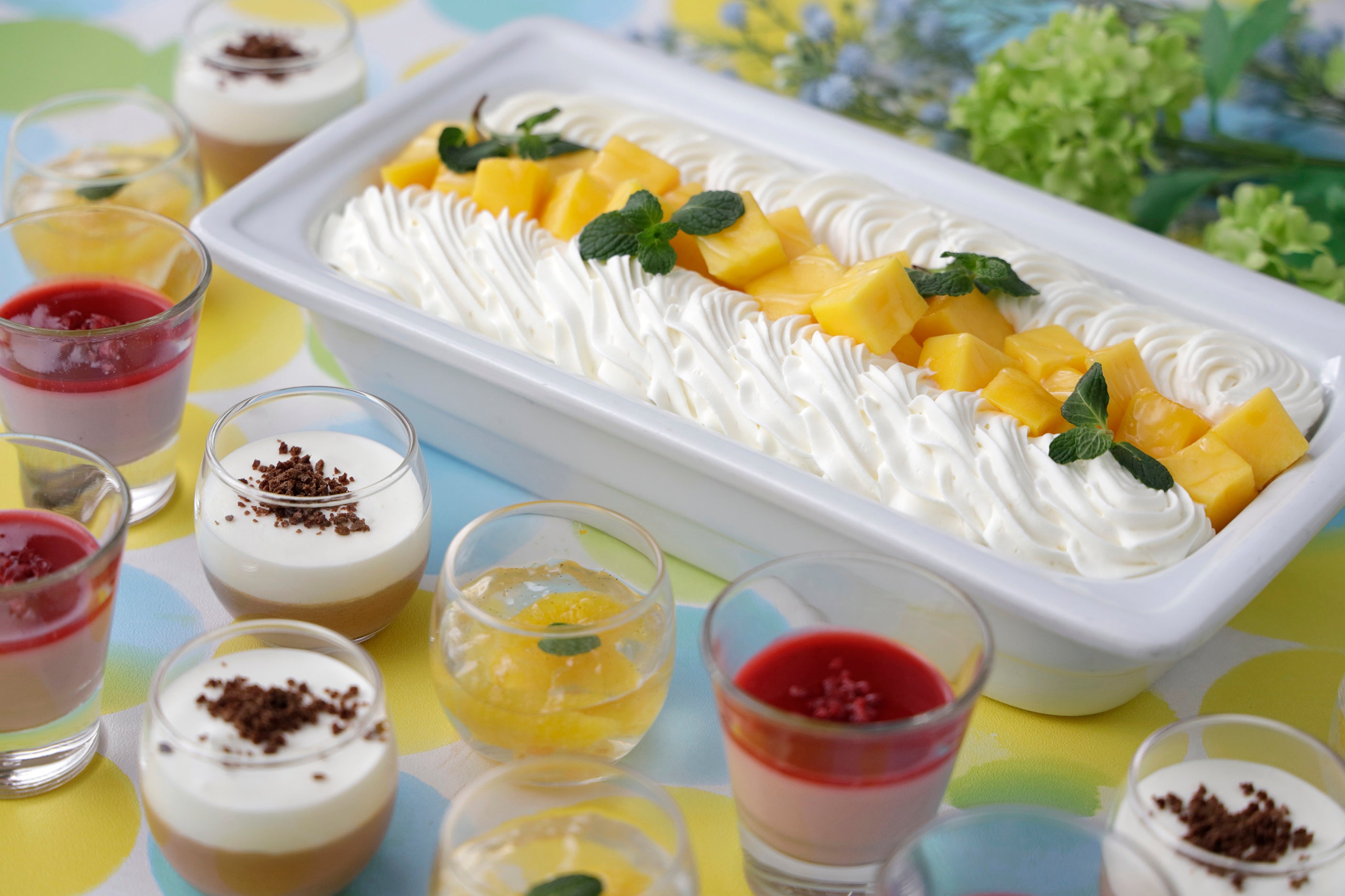 デザートも充実