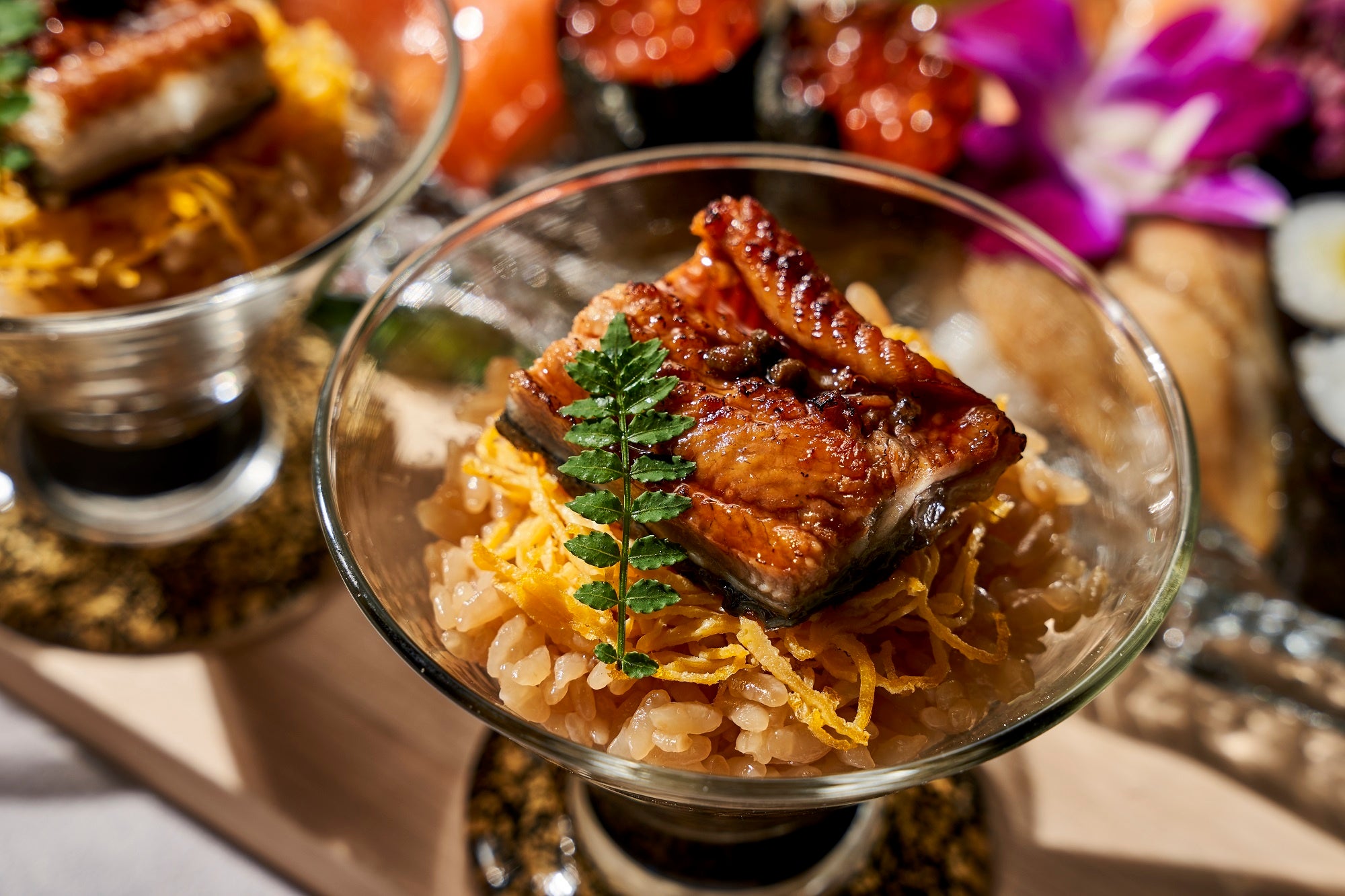 一口うなぎ錦糸丼