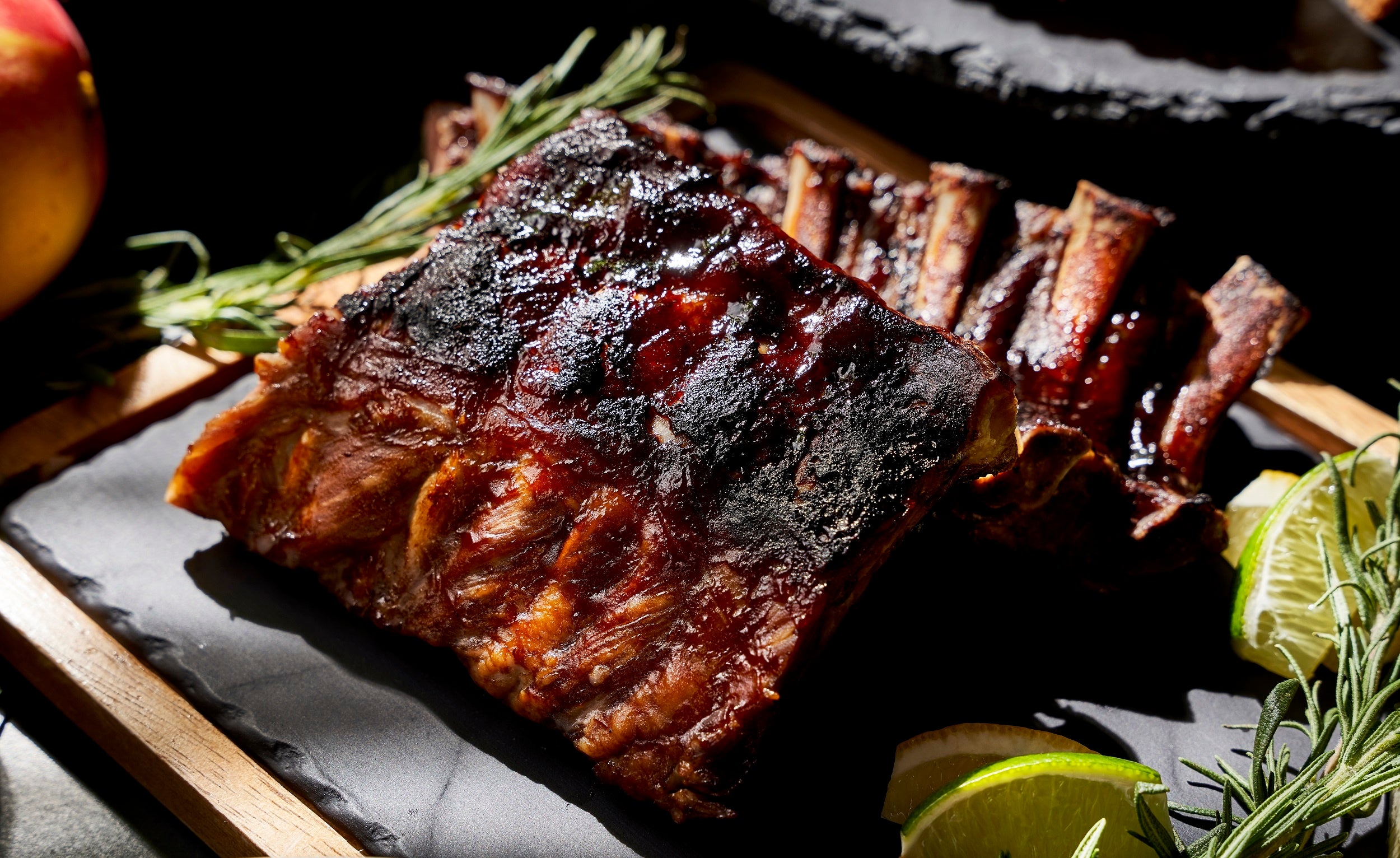 ポークバックリブB.B.Q