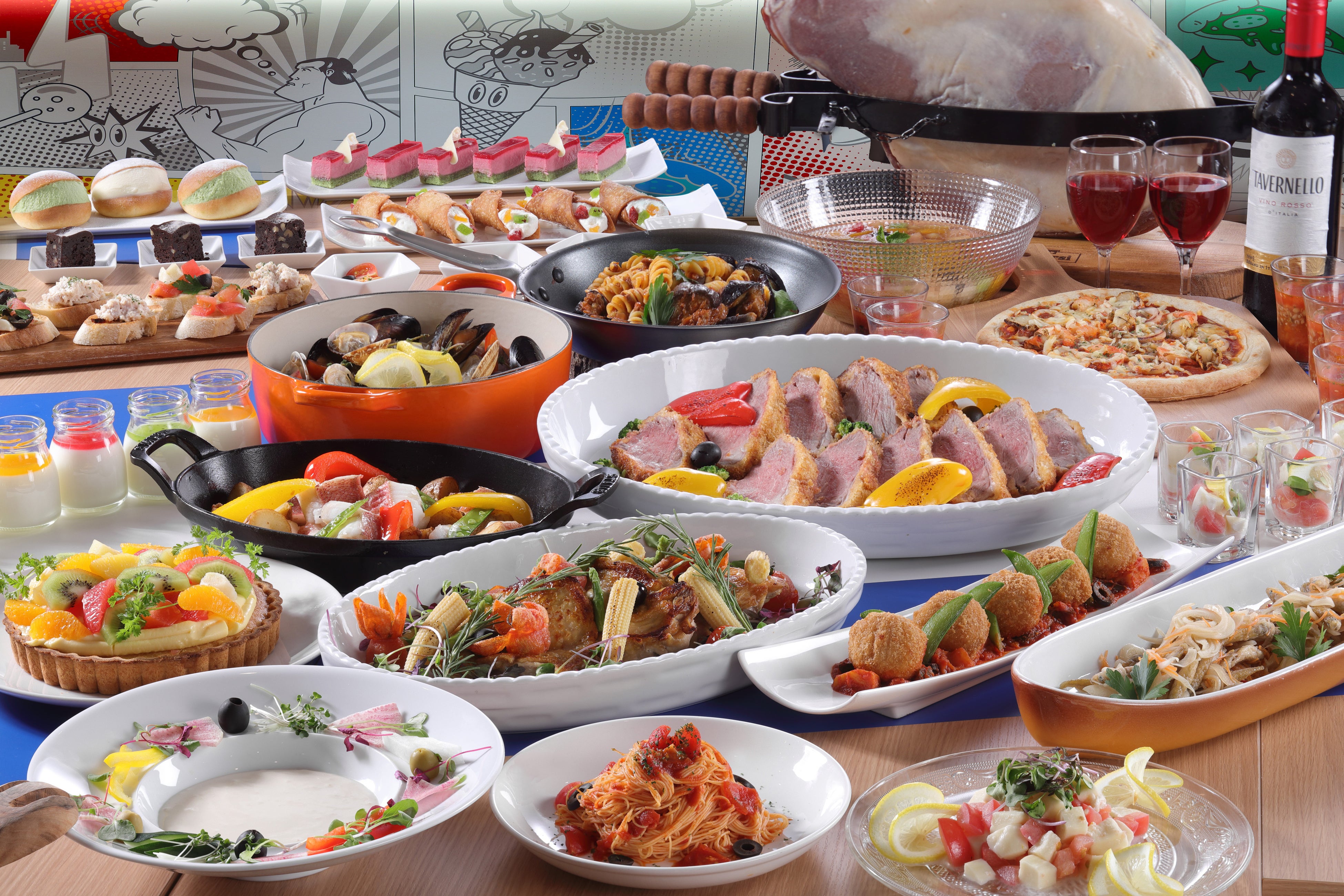 イタリアンフェアディナーブッフェ