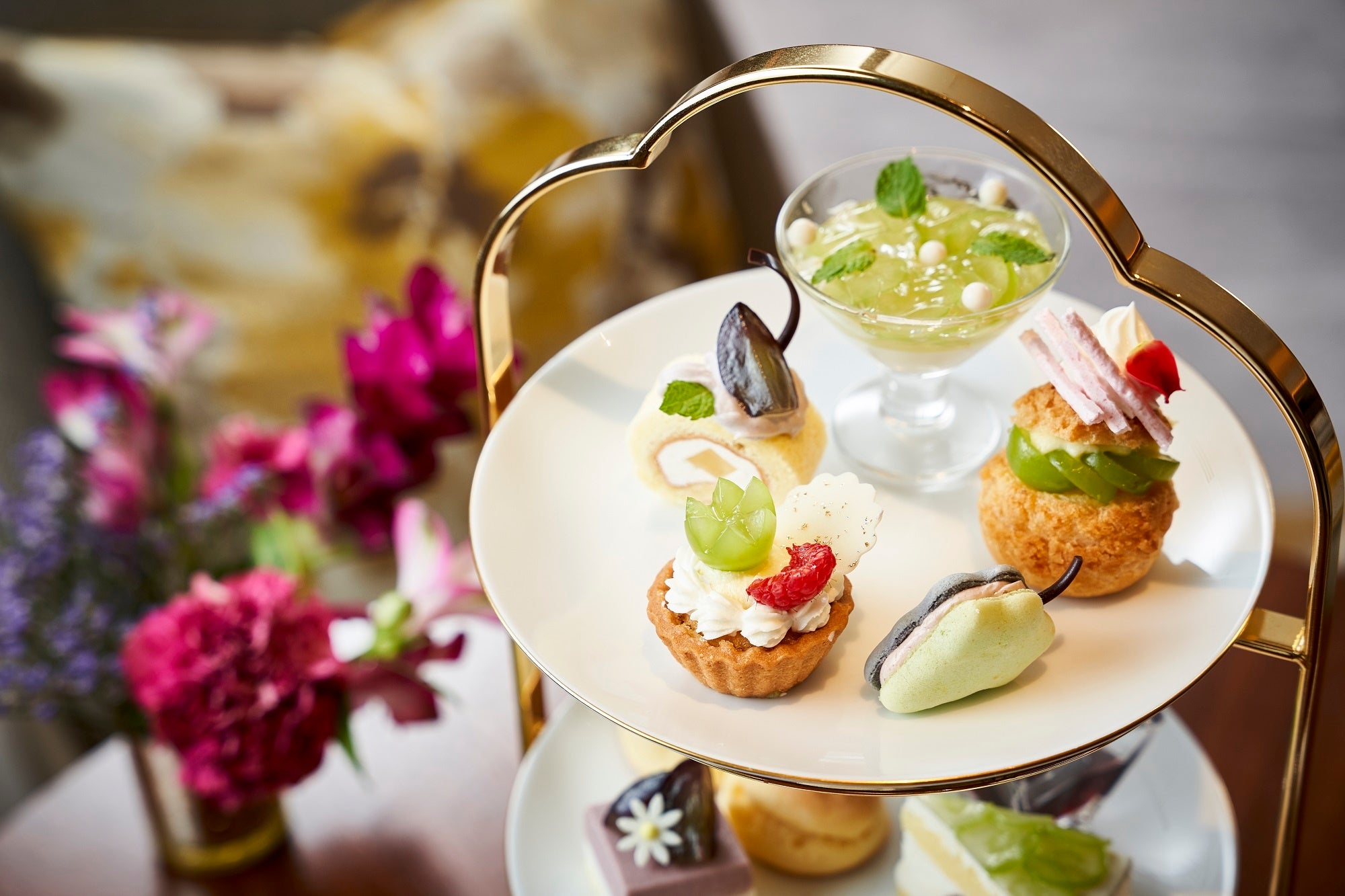 アフタヌーンティー　1段目