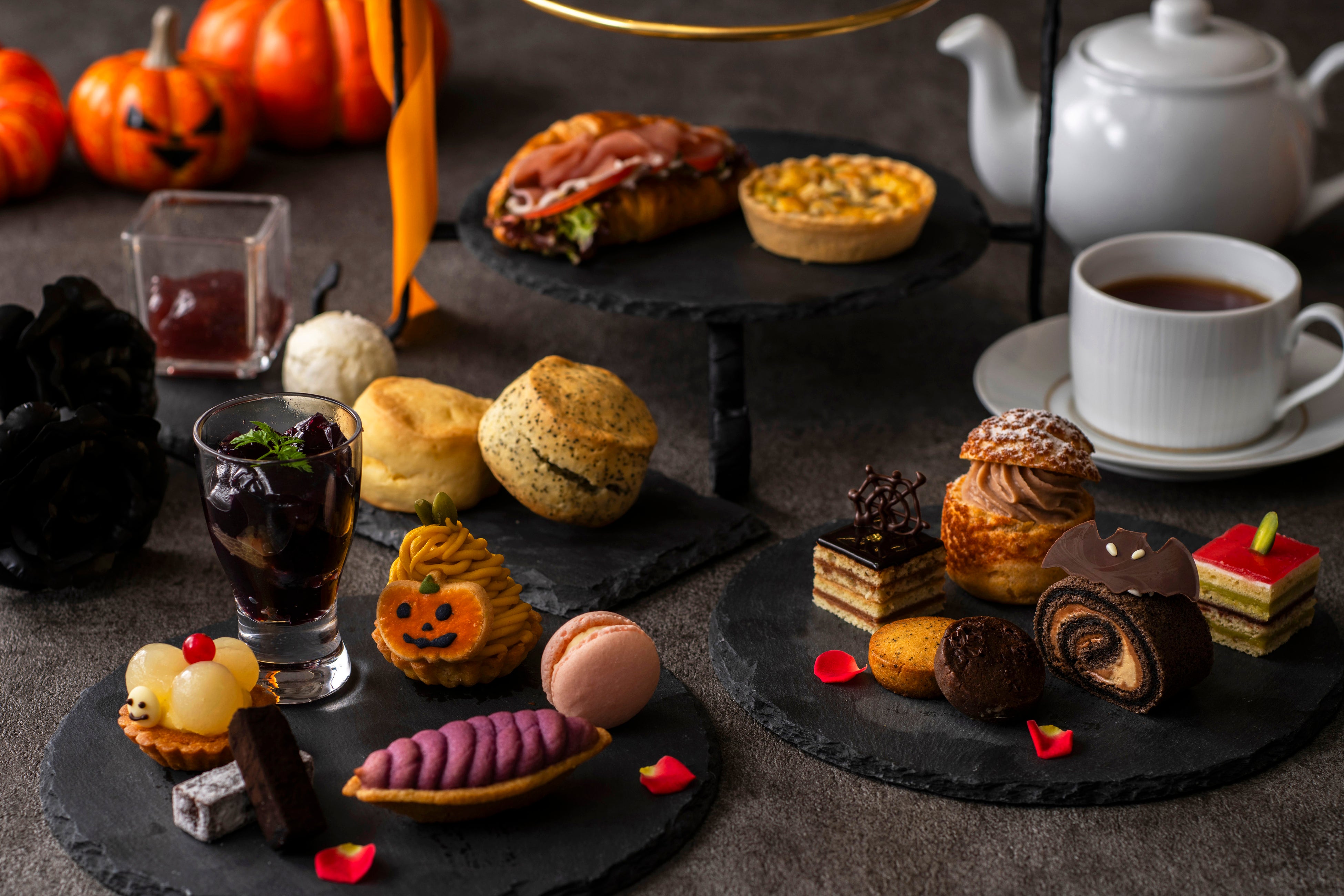 10月ハロウィーンアフタヌーンティー