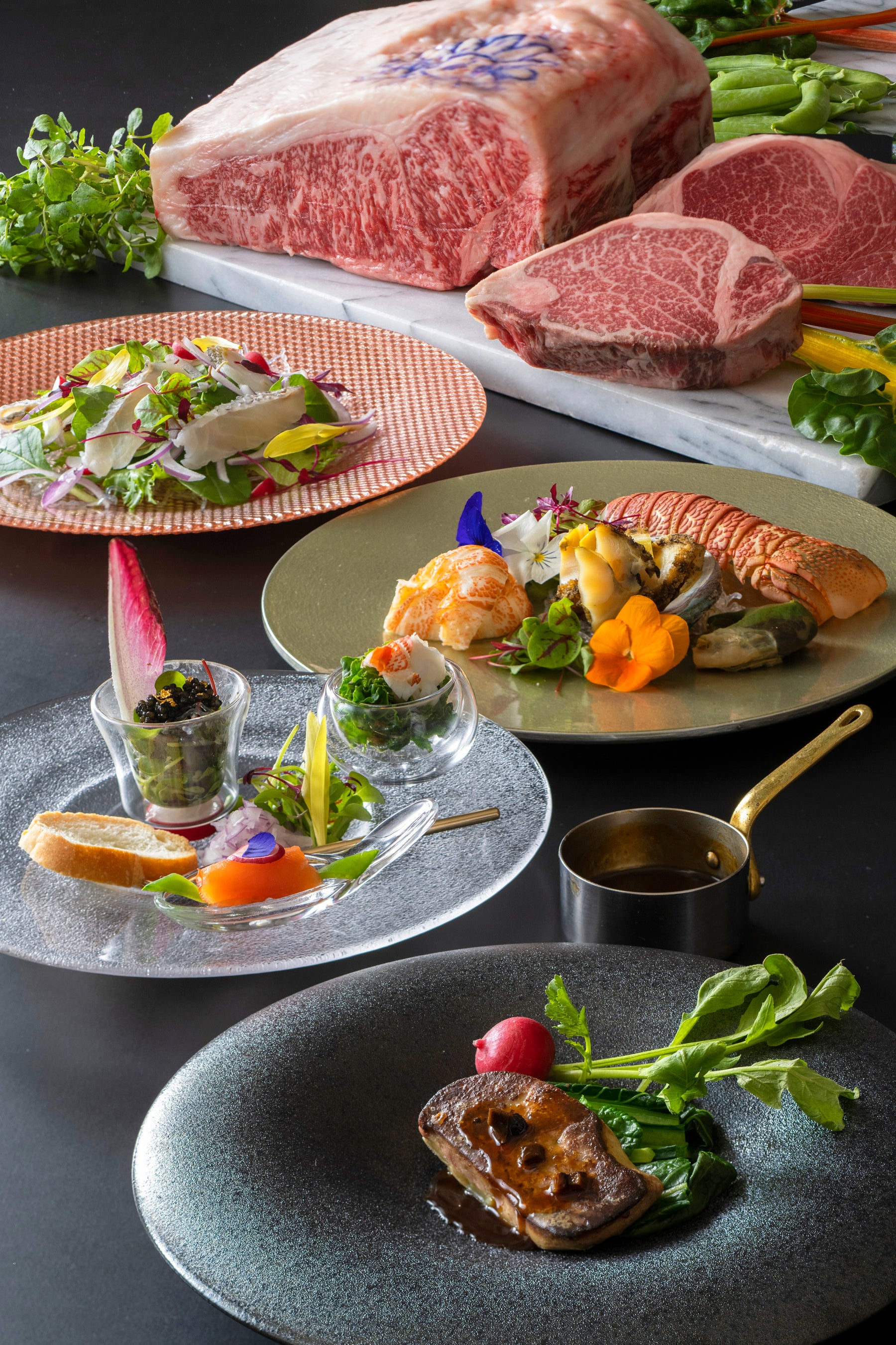 鉄板焼 貴布祢　開業30周年記念コース