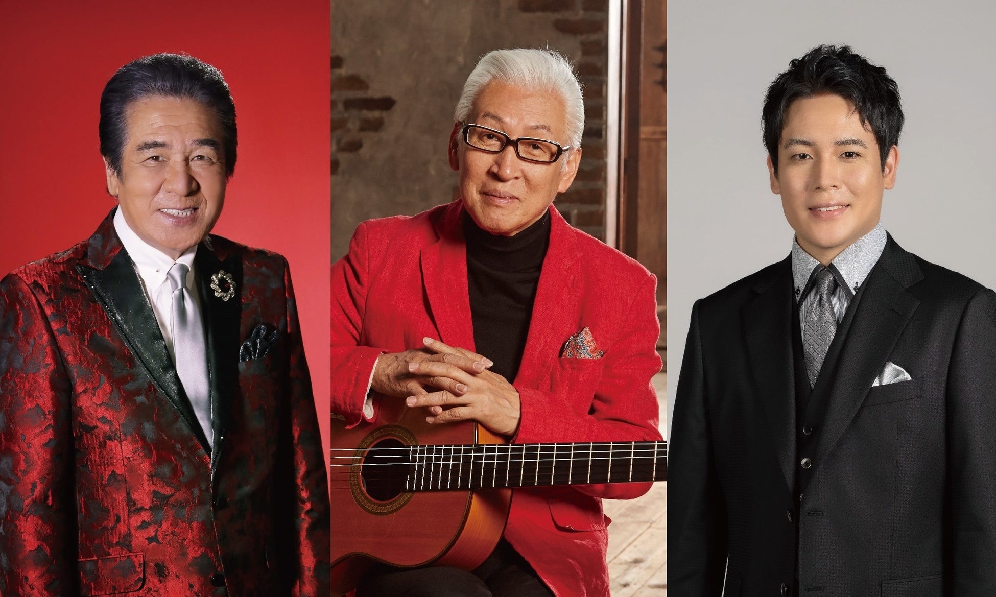 (写真左から)鳥羽一郎、斉藤功、木村徹二